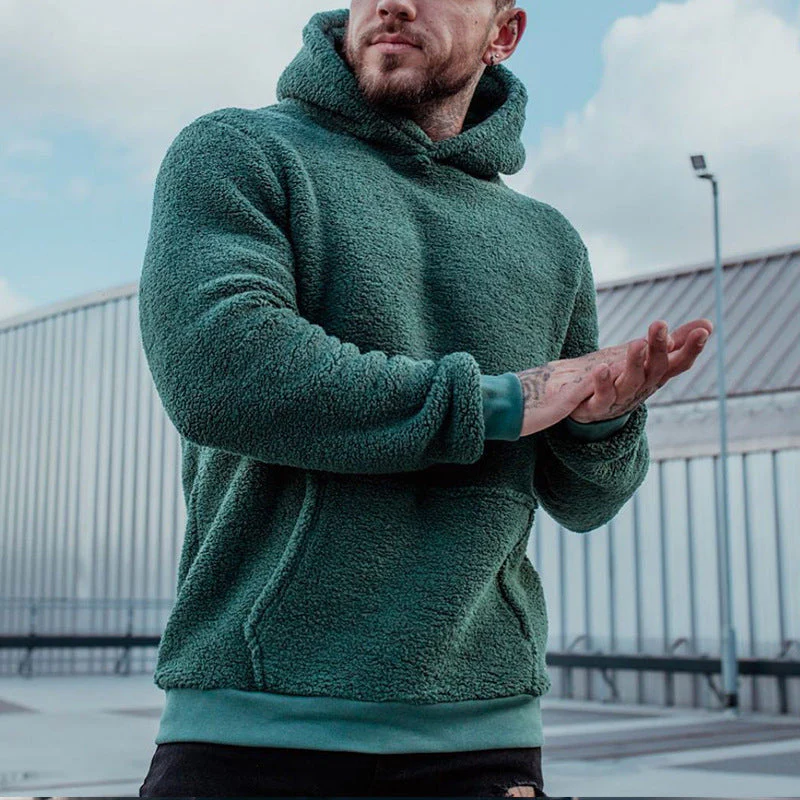 Sweat à capuche homme style streetwear ultra confortable pour loisirs et détente - Image 2