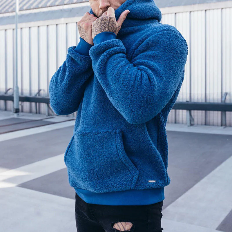 Sweat à capuche homme style streetwear ultra confortable pour loisirs et détente - Image 3