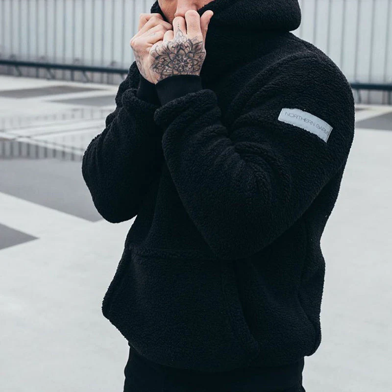 Sweat à capuche homme style streetwear ultra confortable pour loisirs et détente - Image 4