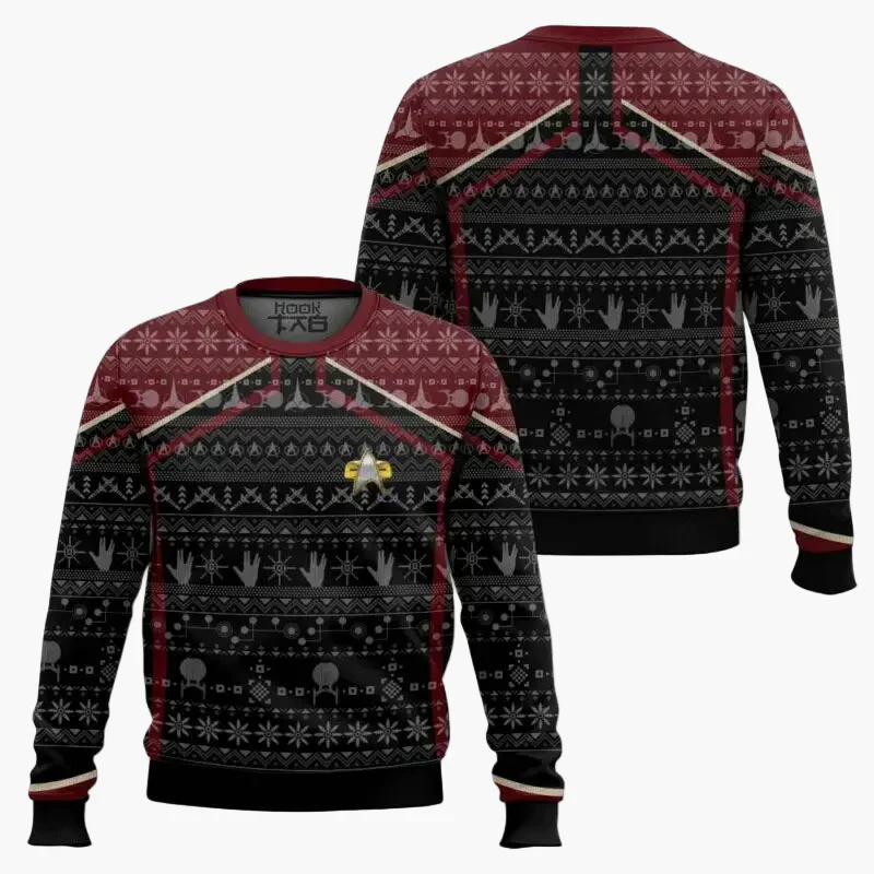 Sweat-shirt Geek Unisexe Style Noël Inspiré Science-Fiction – Idée Cadeau Originale - Image 5
