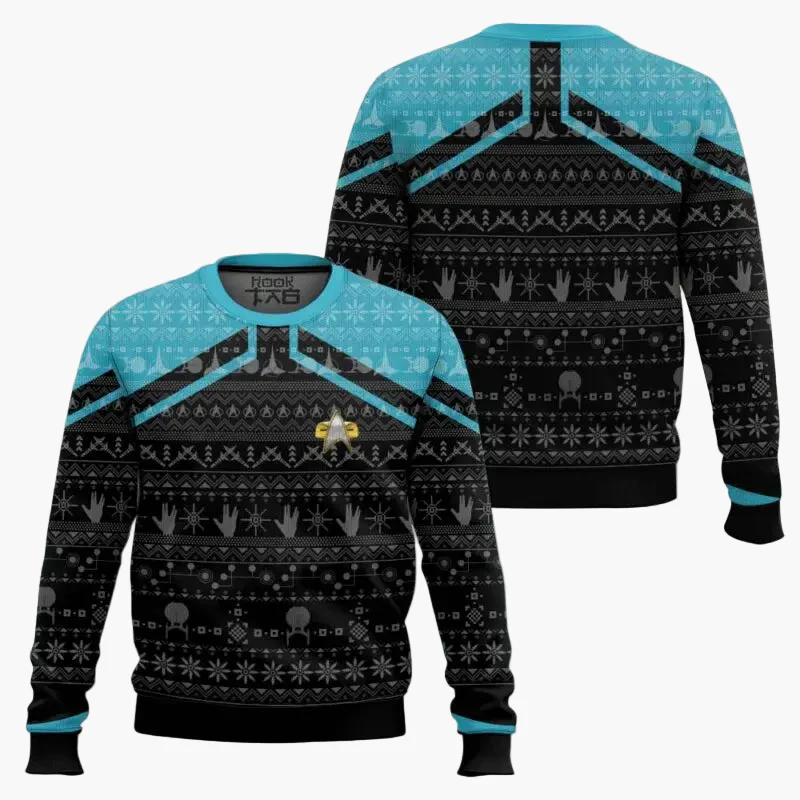 Sweat-shirt Geek Unisexe Style Noël Inspiré Science-Fiction – Idée Cadeau Originale - Image 6