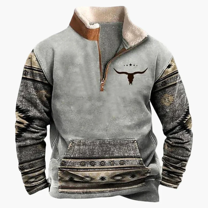 Sweat-shirt style western pour homme - Mode décontractée Wild West - Image 16