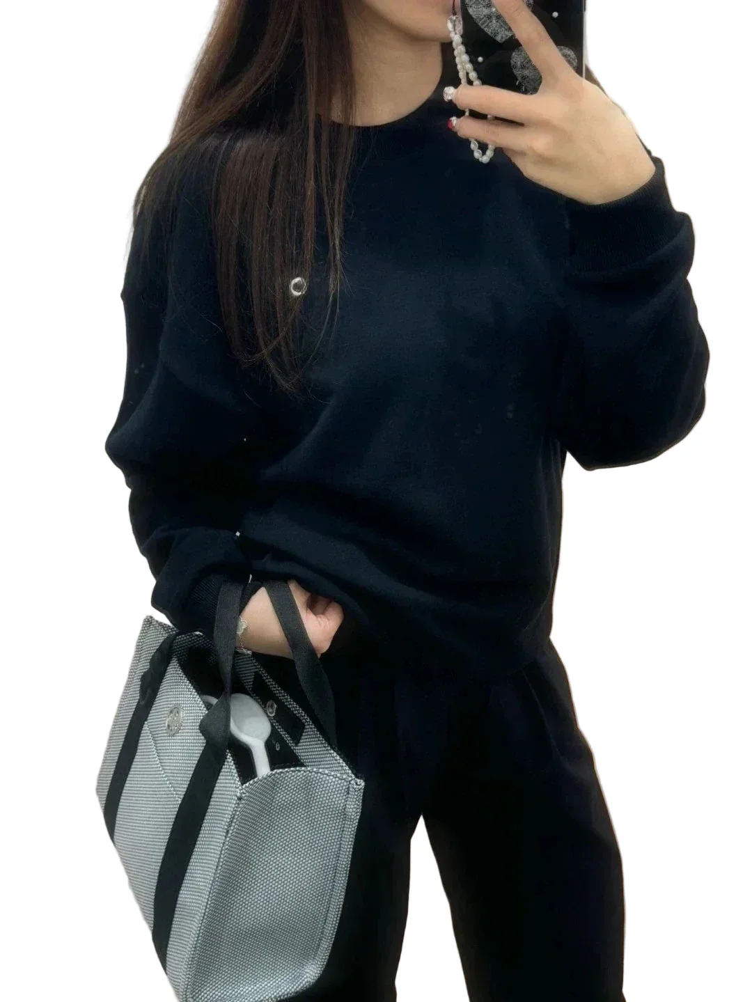 Sweatshirt ample pour femme style urbain décontracté - Image 5
