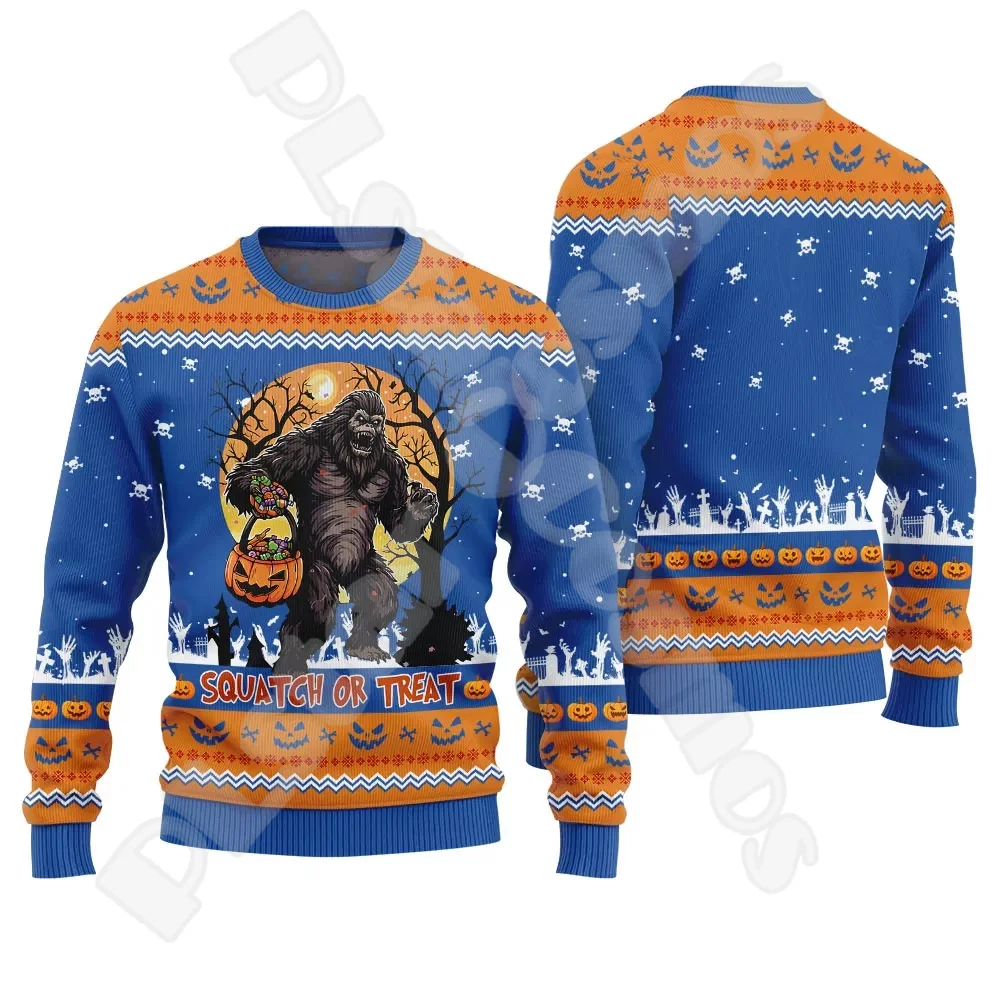 Sweatshirt de Noël Homme Style Humour - Pull Festif Père Noël Drôle sur Cheminée - Image 3