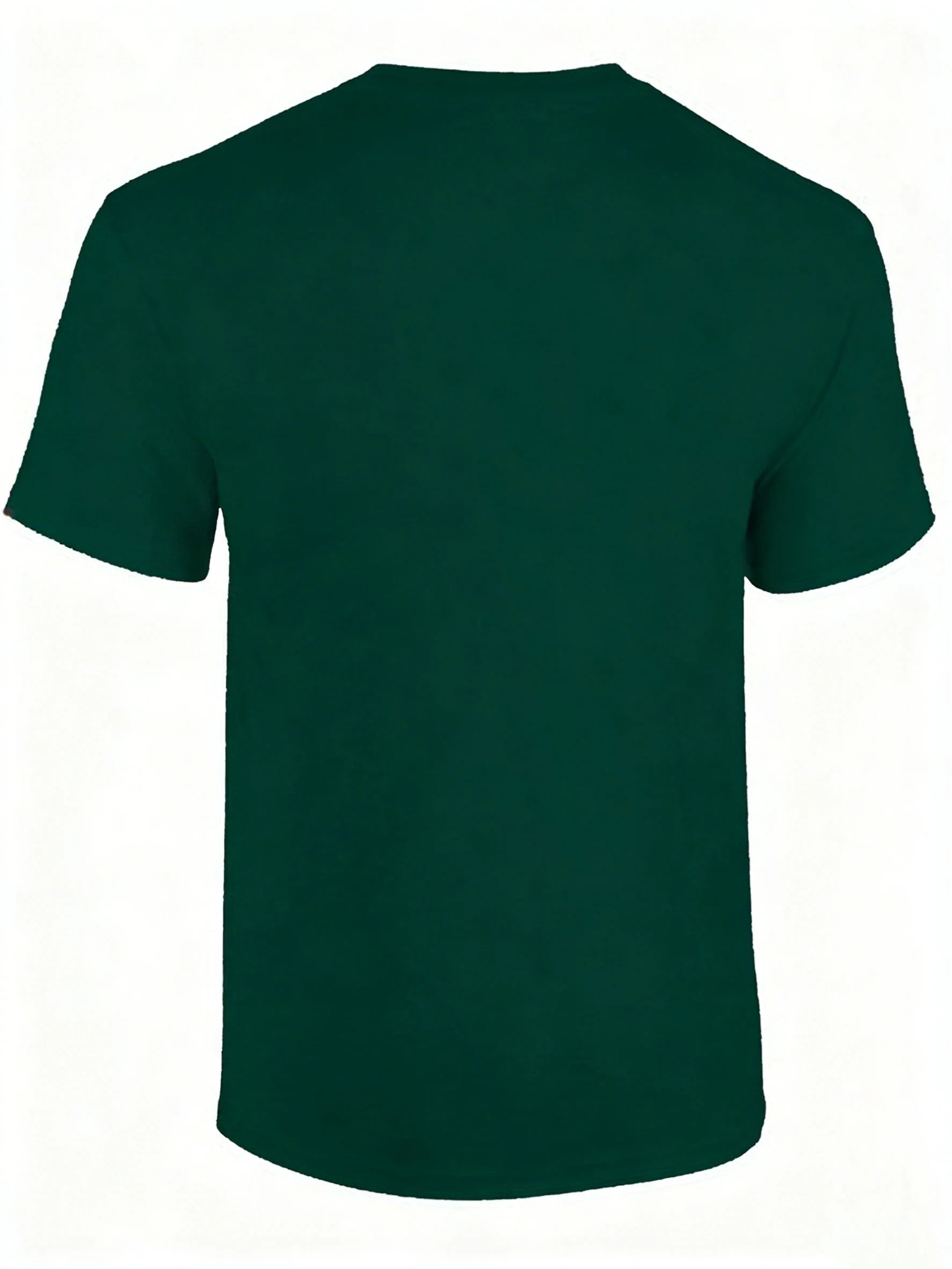 T-shirt basique style décontracté pour homme - Coupe droite, manches courtes, idéal au quotidien - Image 9