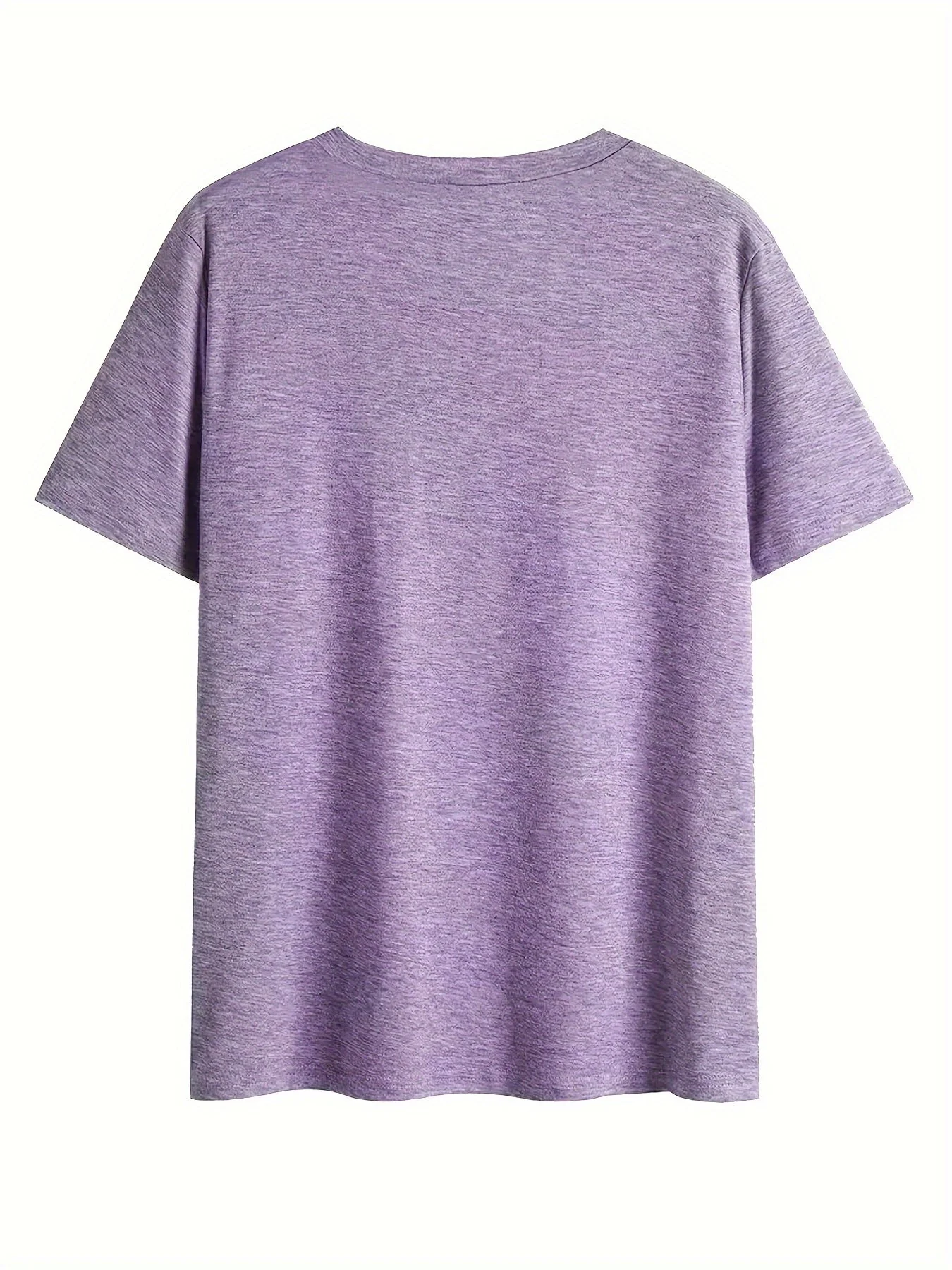 T-shirt décontracté femme à col en V avec imprimé floral bohème pour l'été - Image 7