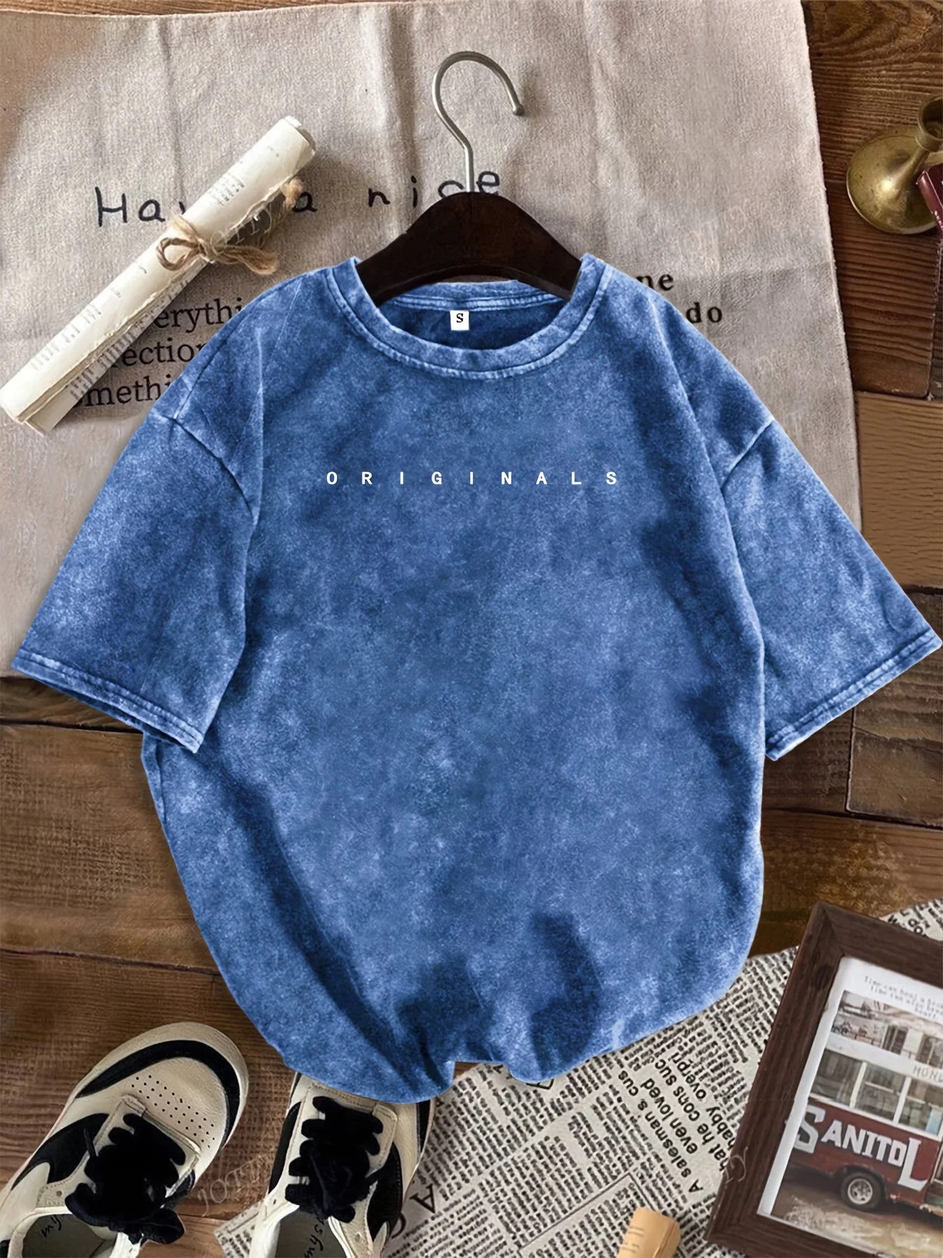 T-shirt décontracté pour femme style urbain - Idéal pour l'été et les sorties décontractées - Image 3