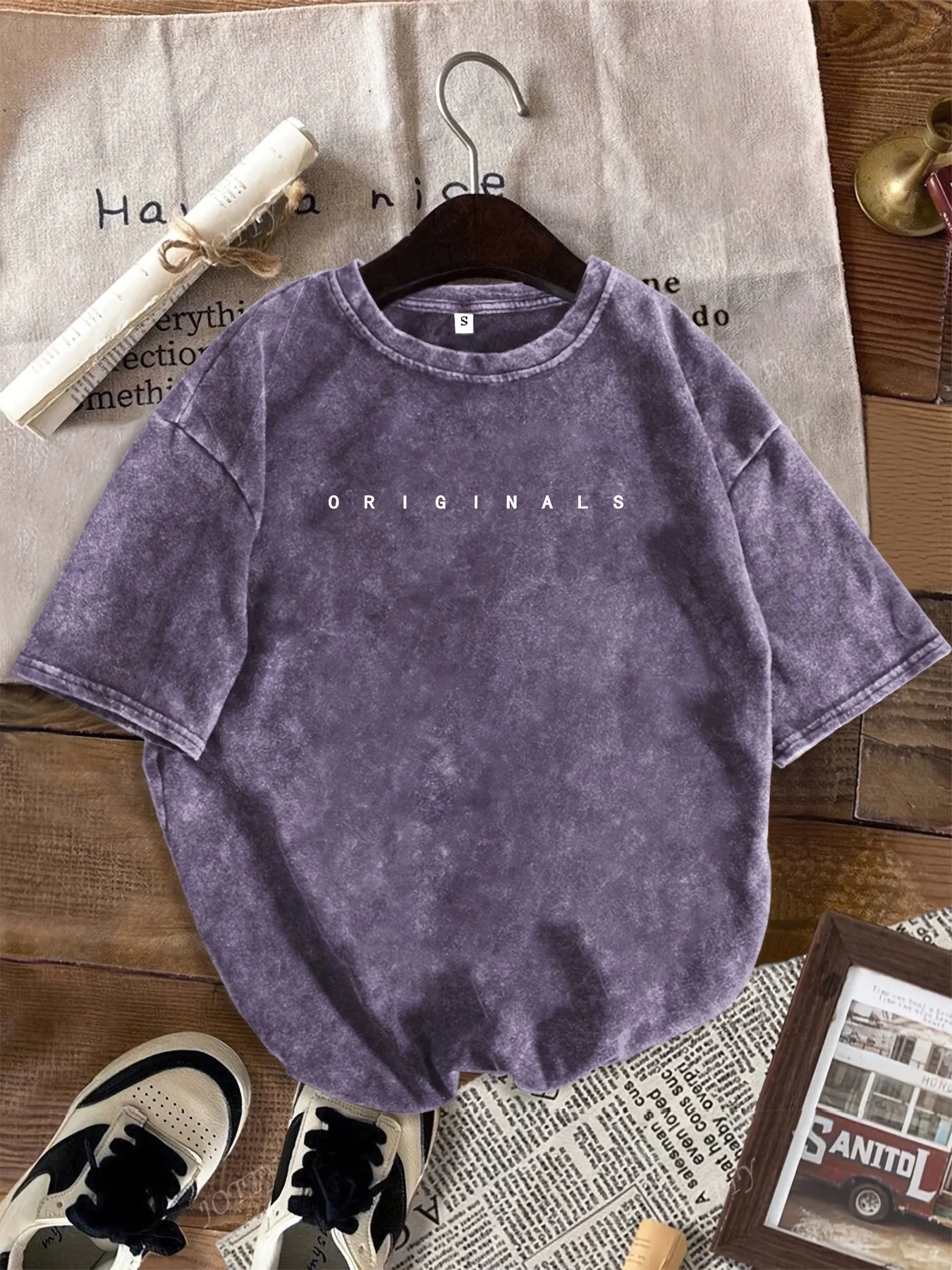 T-shirt décontracté pour femme style urbain - Idéal pour l'été et les sorties décontractées - Image 4