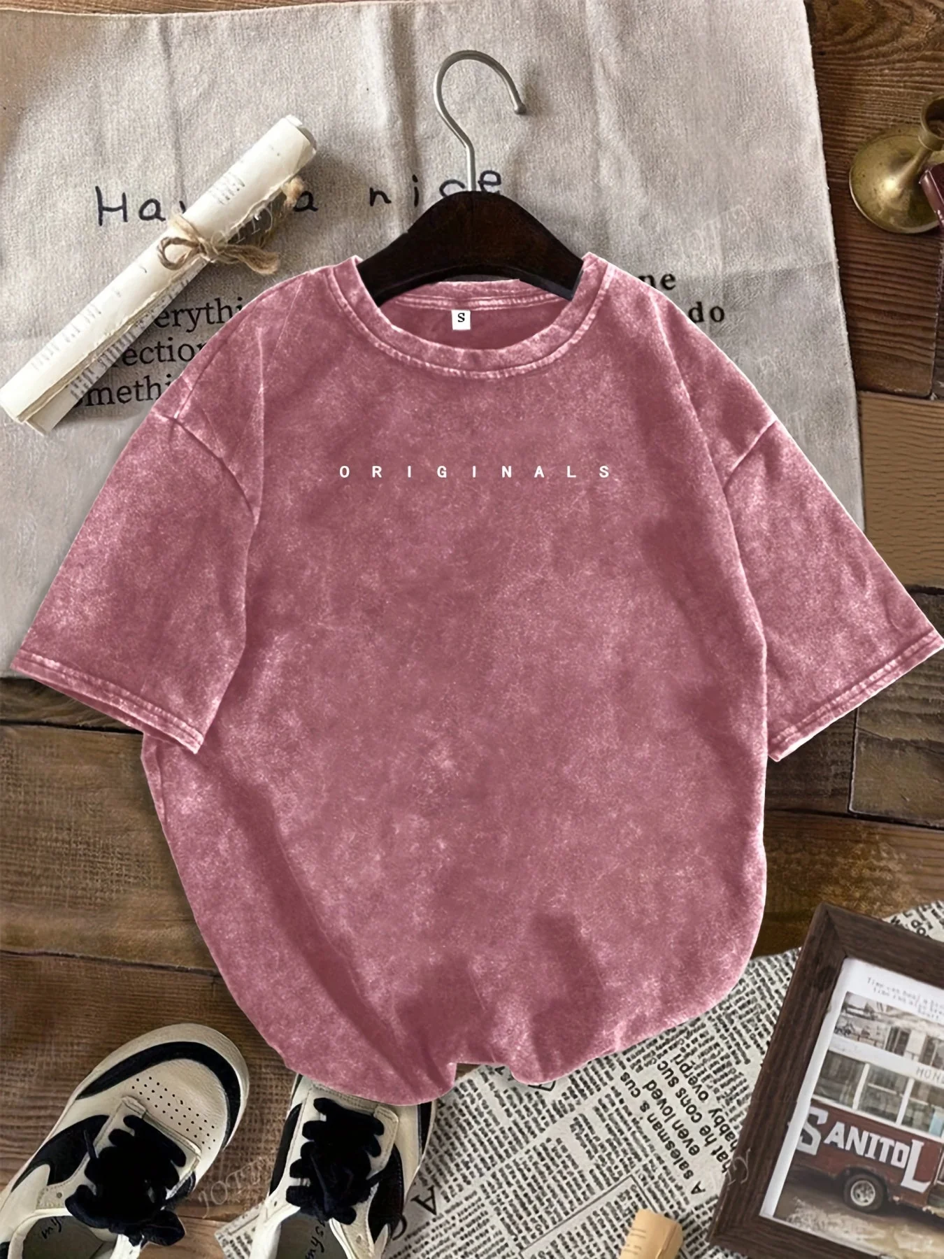 T-shirt décontracté pour femme style urbain - Idéal pour l'été et les sorties décontractées - Image 5