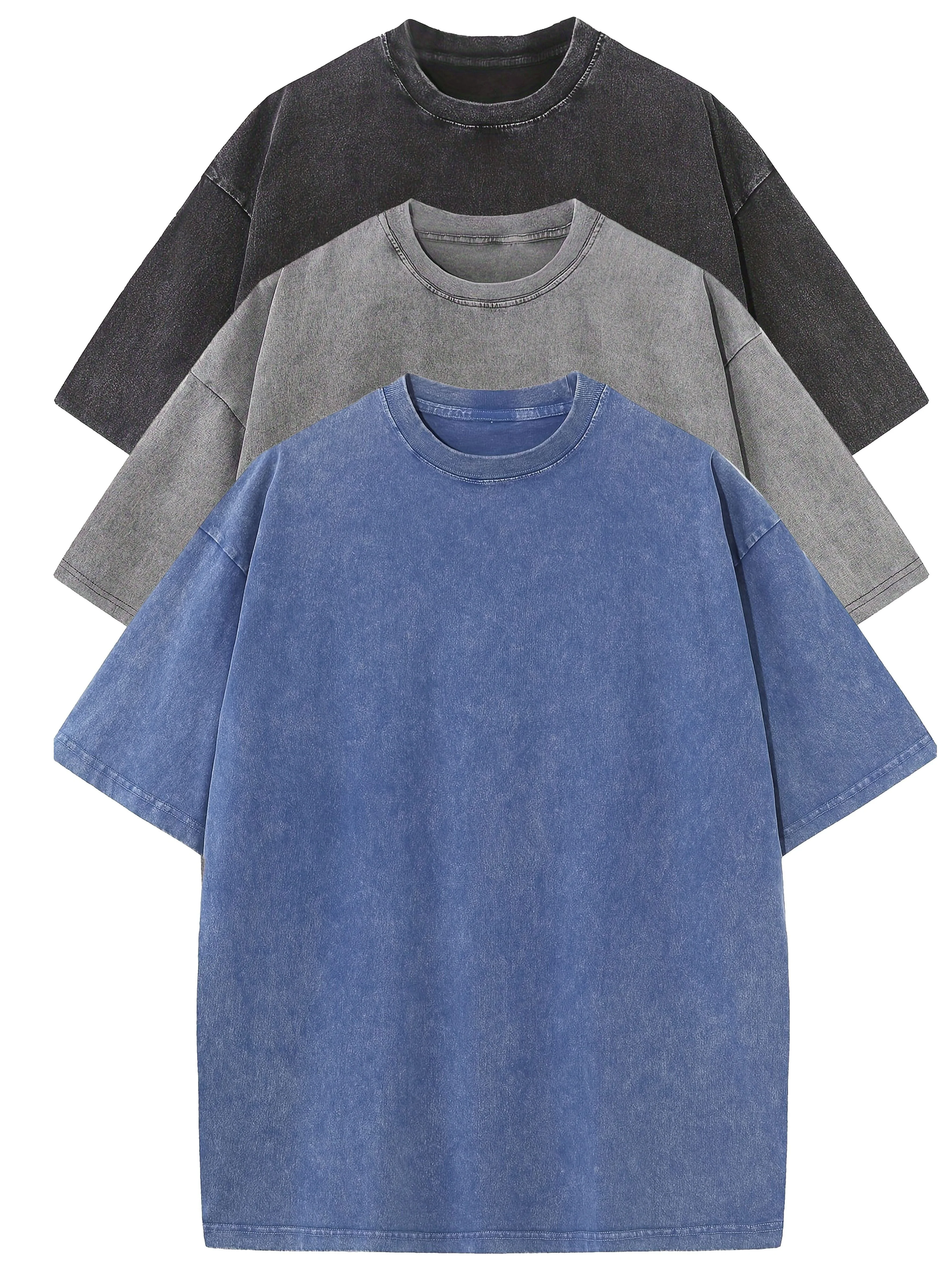 T-shirt décontracté homme coupe ample style urbain pour usage quotidien - Image 4