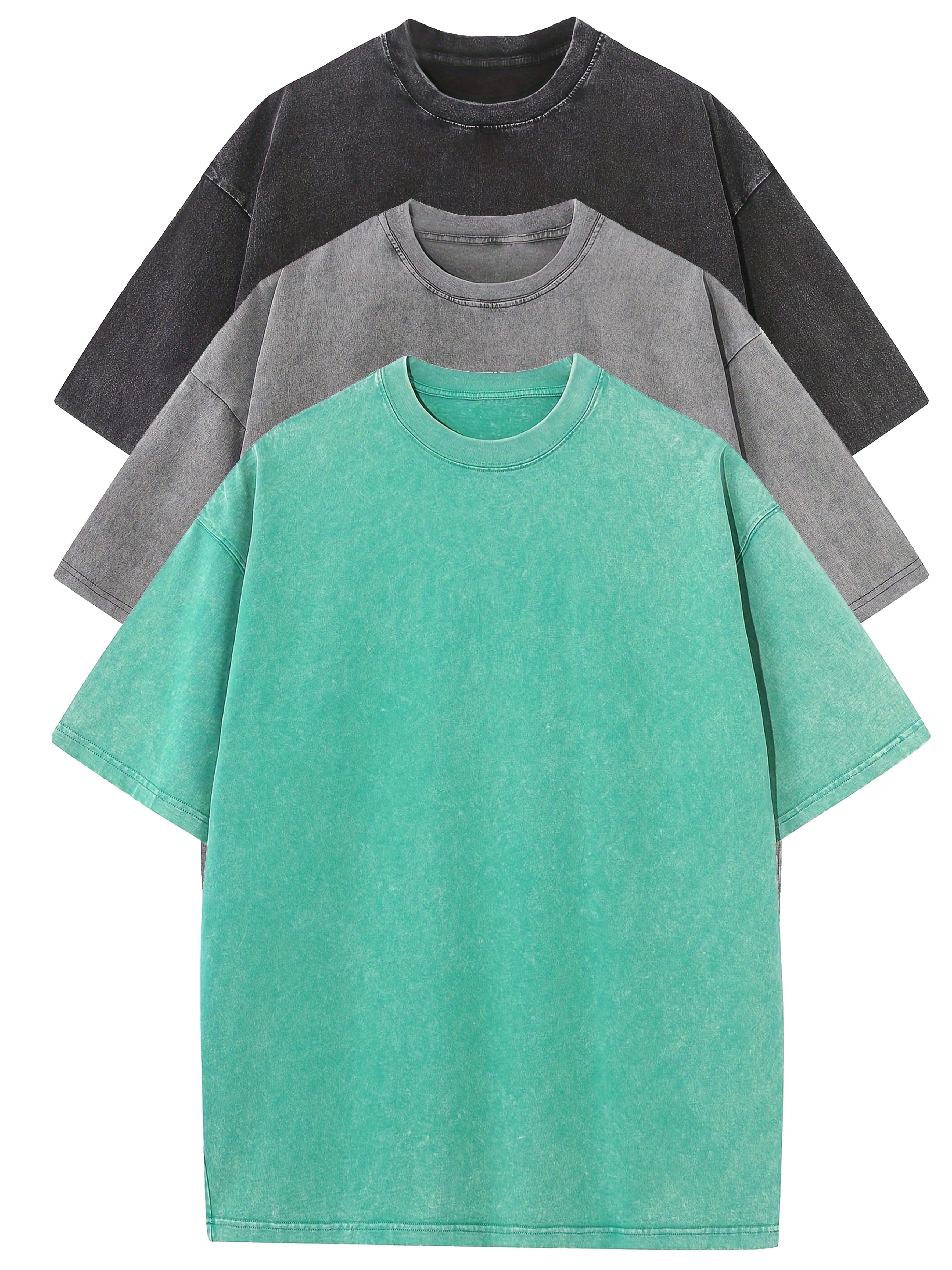 T-shirt décontracté homme coupe ample style urbain pour usage quotidien - Image 5