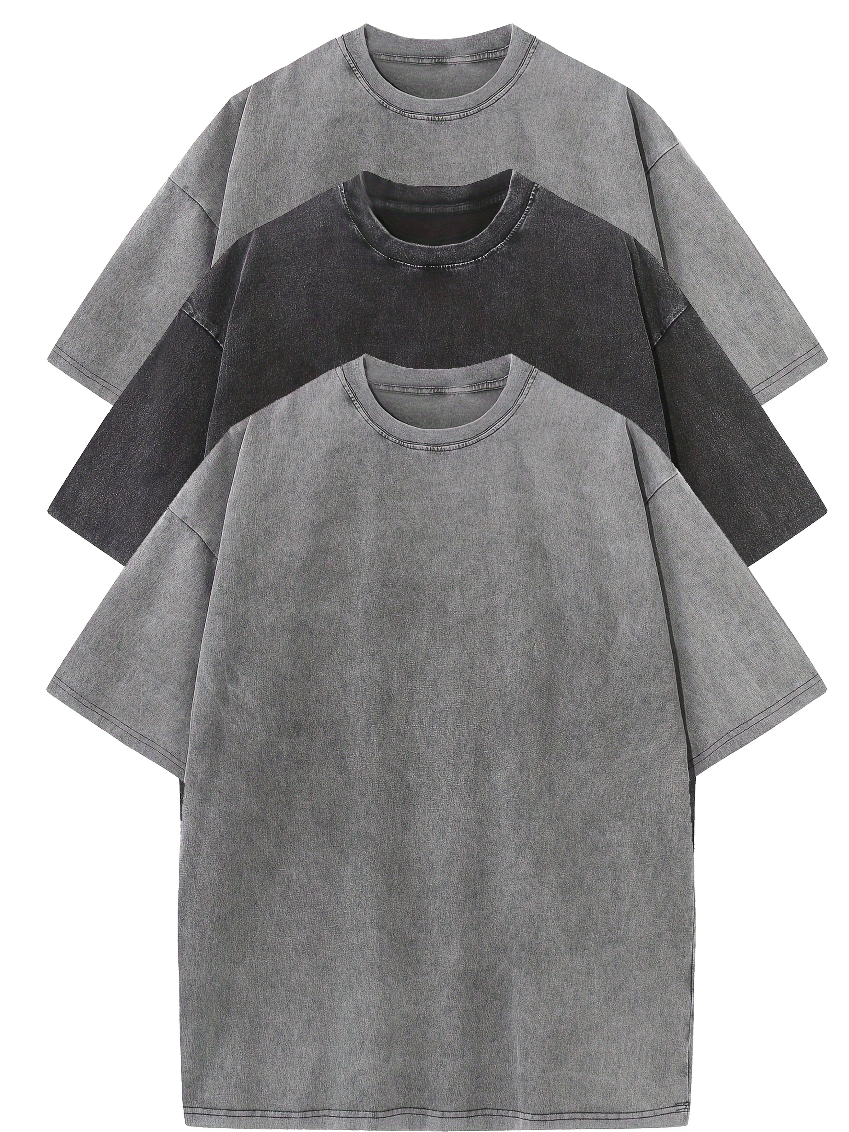 T-shirt décontracté homme coupe ample style urbain pour usage quotidien - Image 7