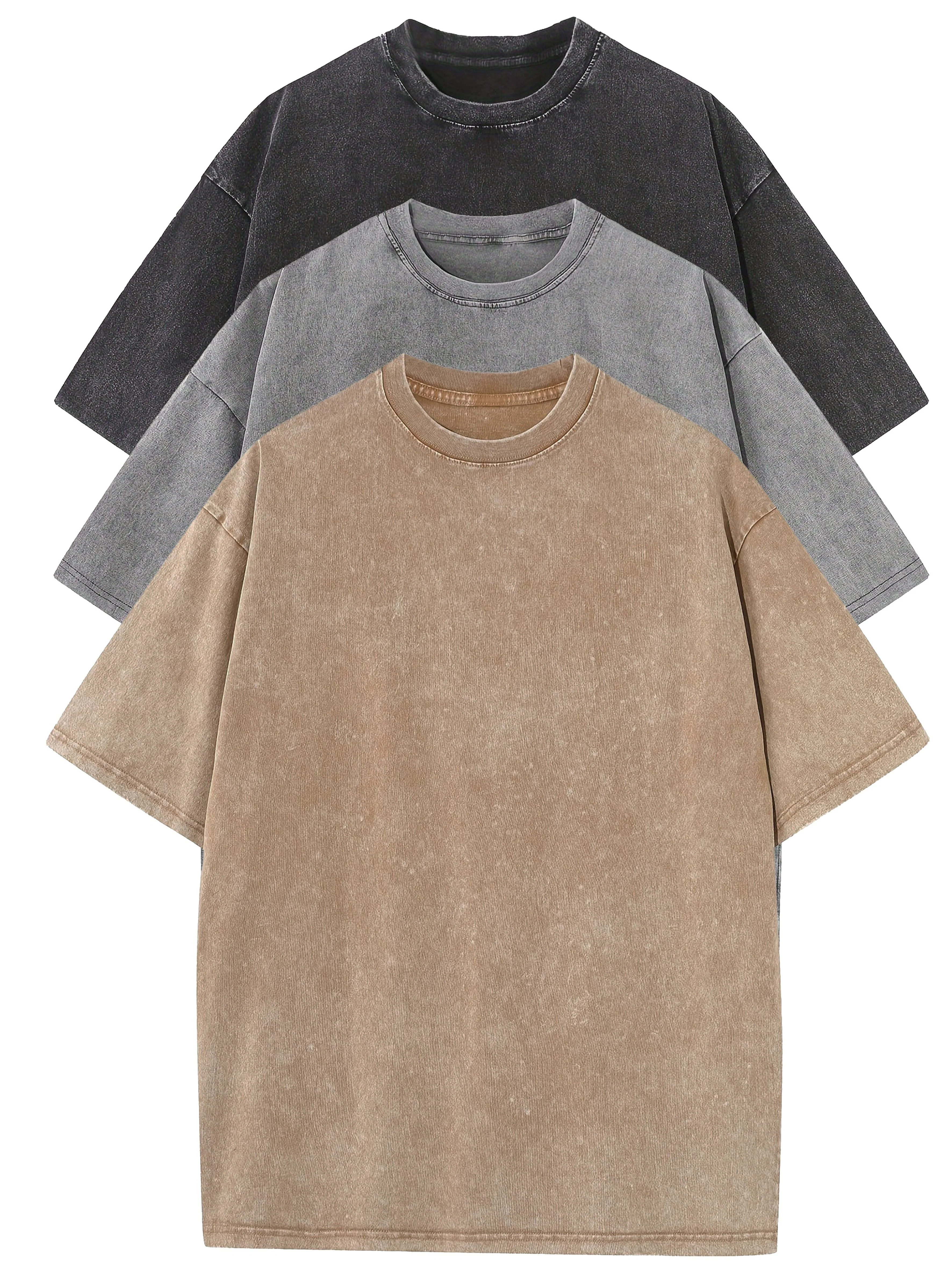 T-shirt décontracté homme coupe ample style urbain pour usage quotidien - Image 8