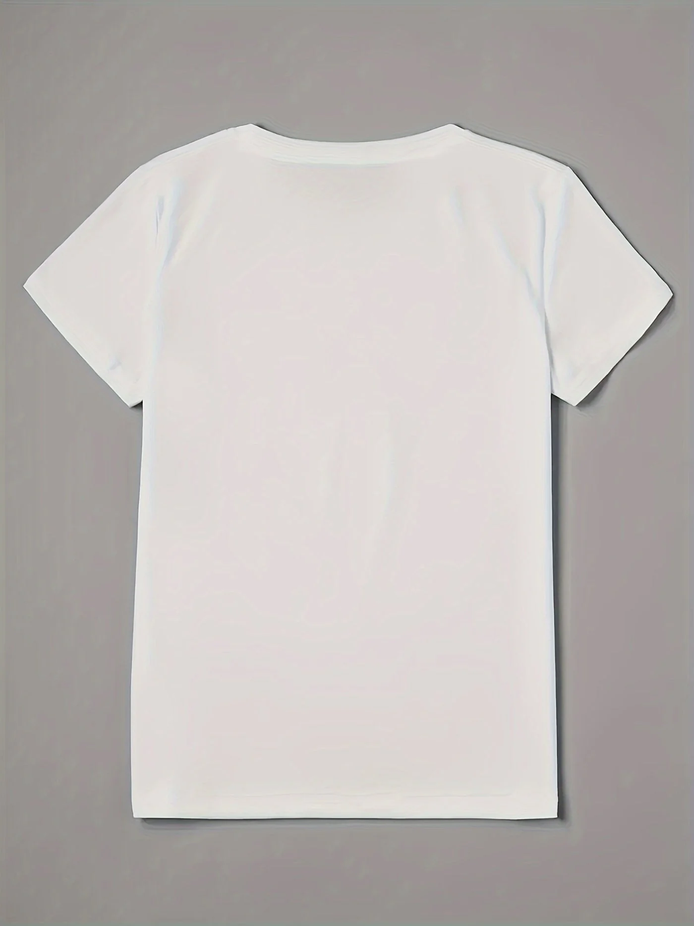 T-shirt Femme Style Décontracté Imprimé Cœur Volant pour Look Estival et Moderne - Image 5