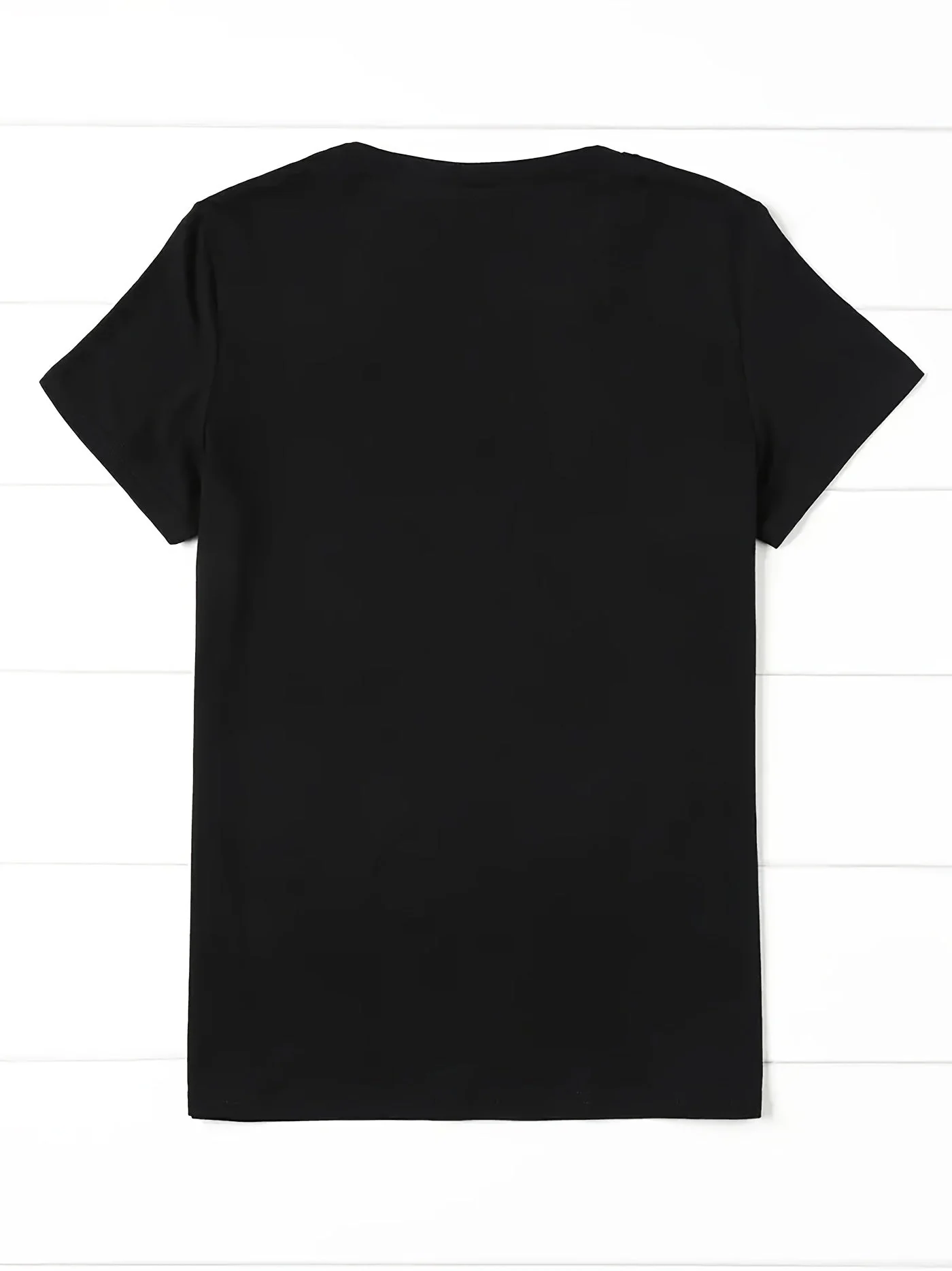 T-shirt Femme Style Décontracté Imprimé Cœur Volant pour Look Estival et Moderne - Image 6