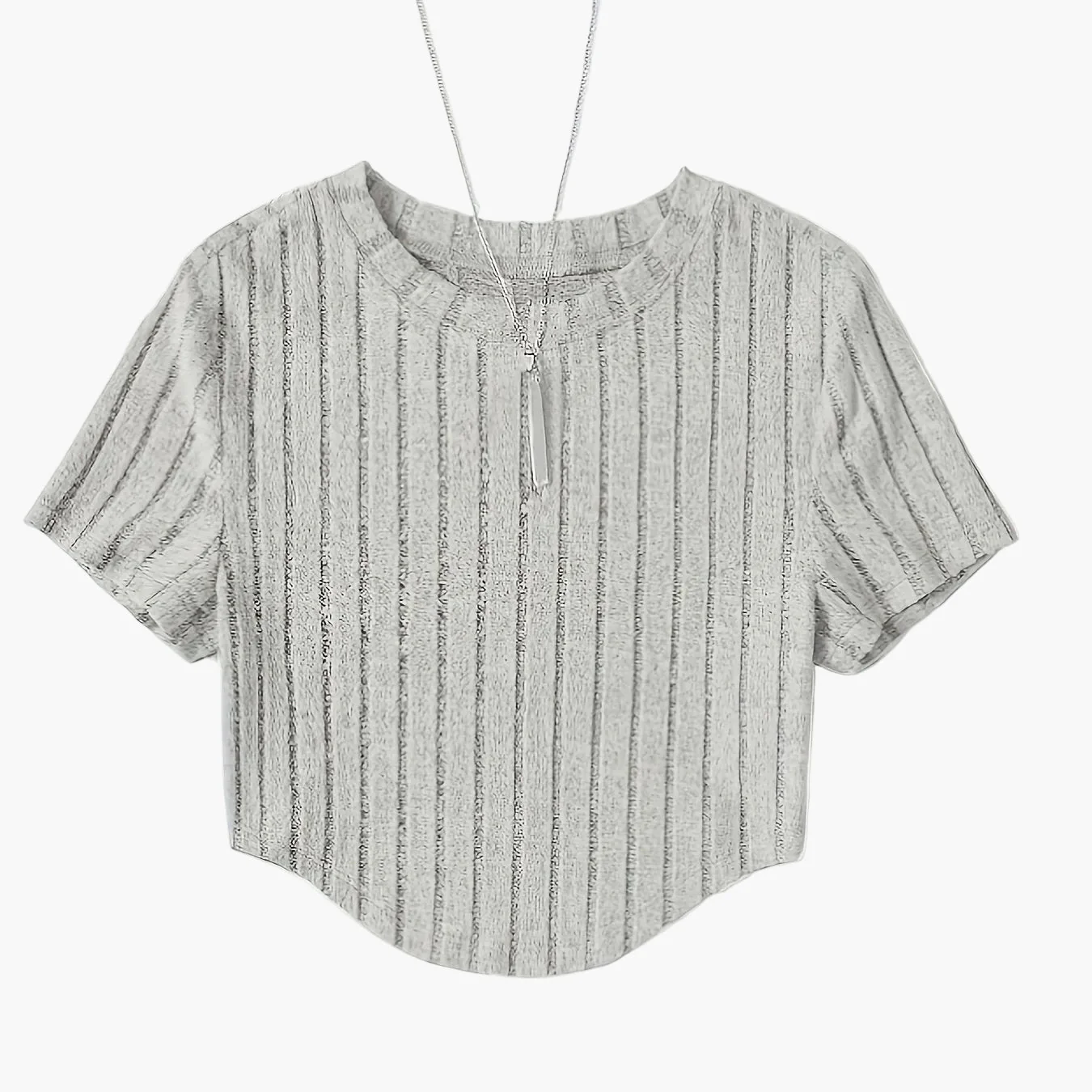 T-shirt Femme Style Décontracté à Manches Courtes Col Rond – Idéal pour l'Été et les Loisirs - Image 11