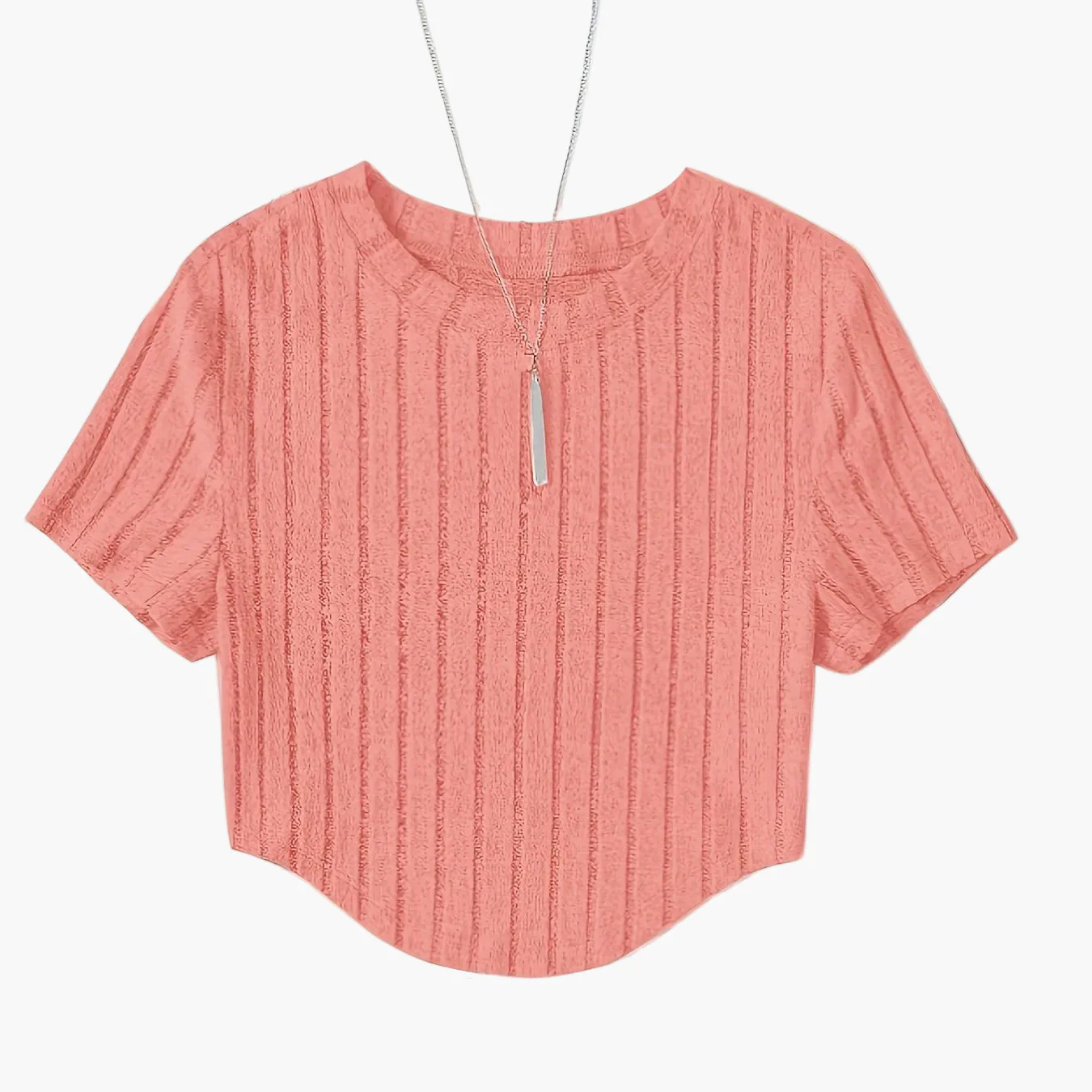 T-shirt Femme Style Décontracté à Manches Courtes Col Rond – Idéal pour l'Été et les Loisirs - Image 15