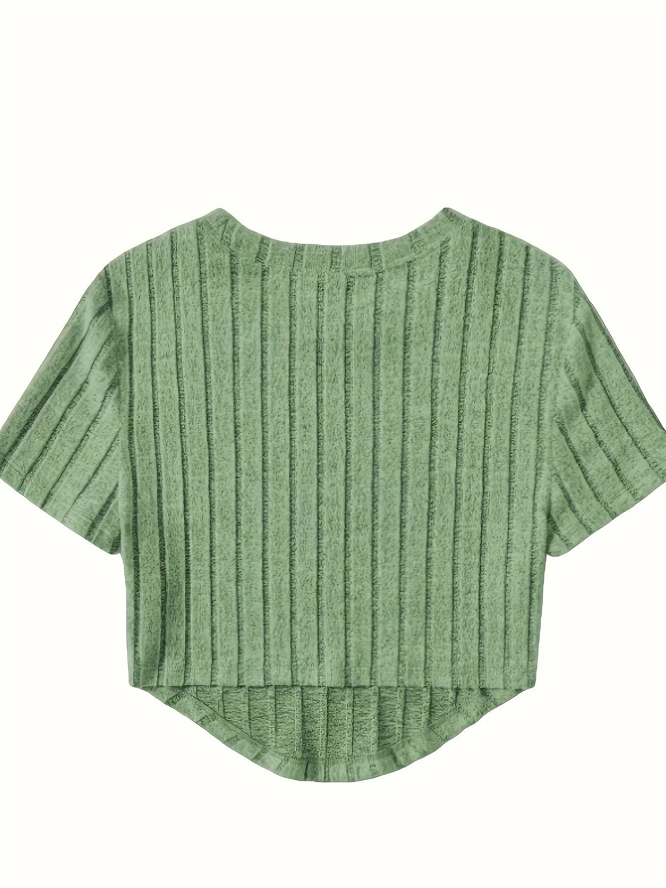 T-shirt Femme Style Décontracté à Manches Courtes Col Rond – Idéal pour l'Été et les Loisirs - Image 7