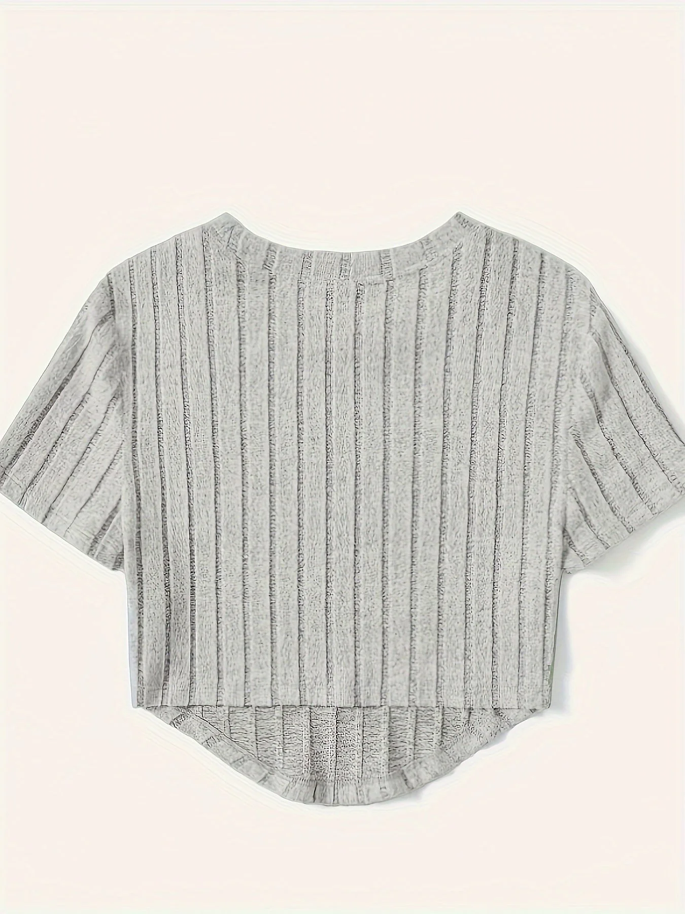 T-shirt Femme Style Décontracté à Manches Courtes Col Rond – Idéal pour l'Été et les Loisirs - Image 9
