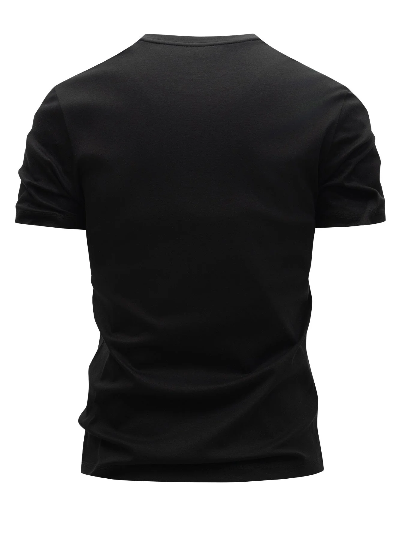 T-shirt Homme Casual Style Vintage Imprimé "Original Raw Denim" – Mode Quotidienne et Décontractée - Image 10