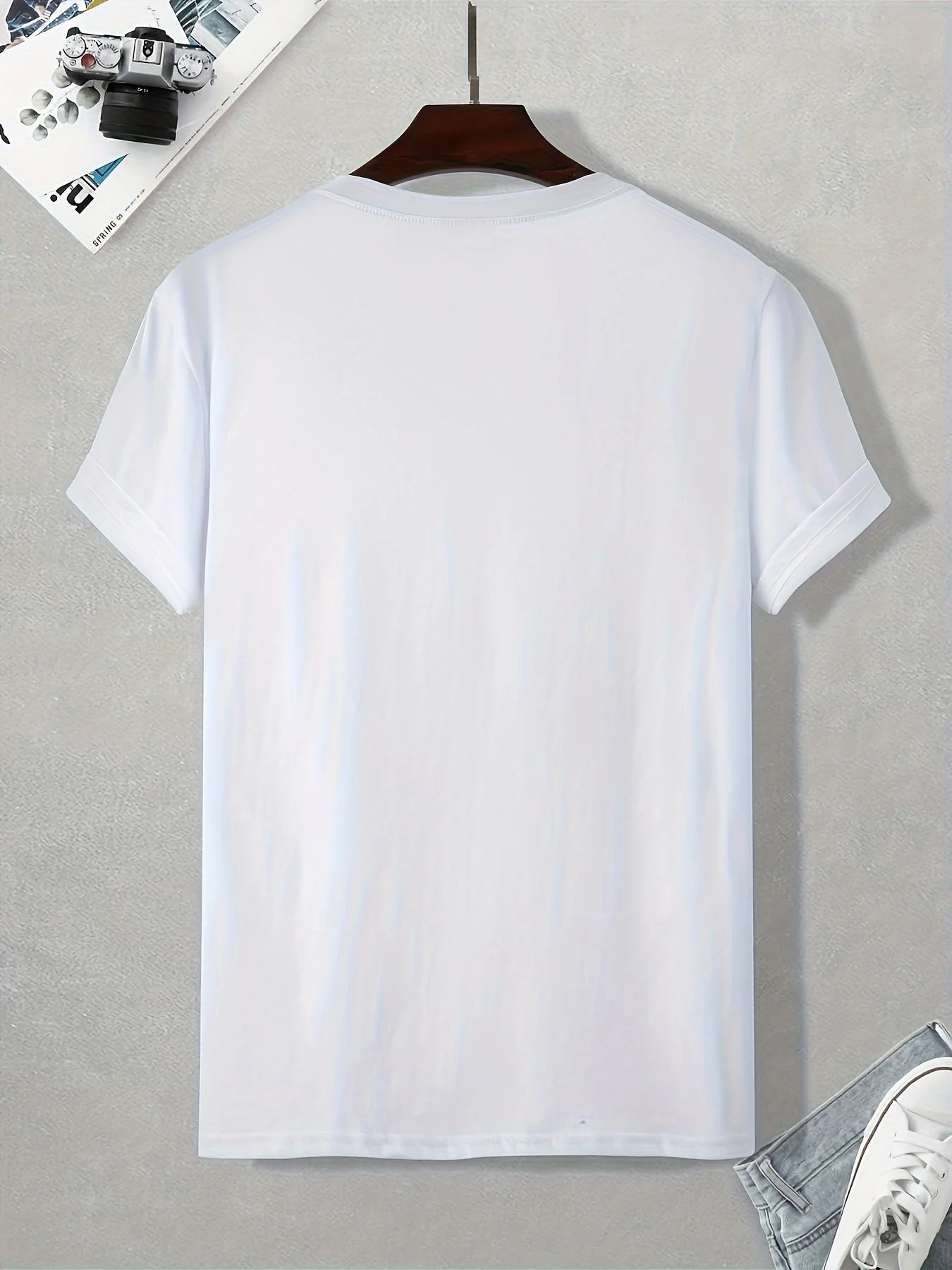 T-shirt homme style casual imprimé original édition limitée – mode urbaine décontractée - Image 4