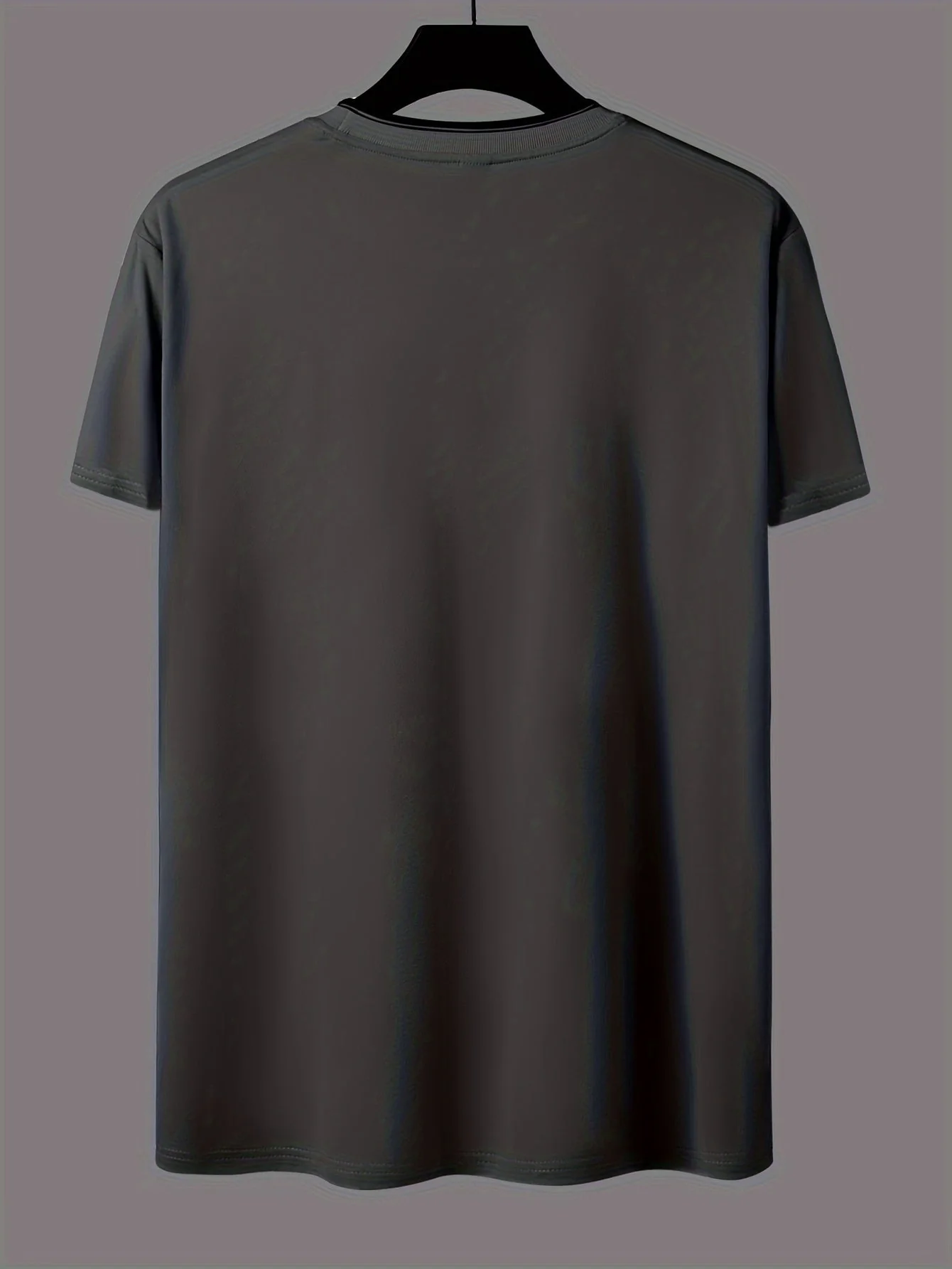 T-shirt homme style urbain imprimé CHICAGO tendance décontractée - Image 7