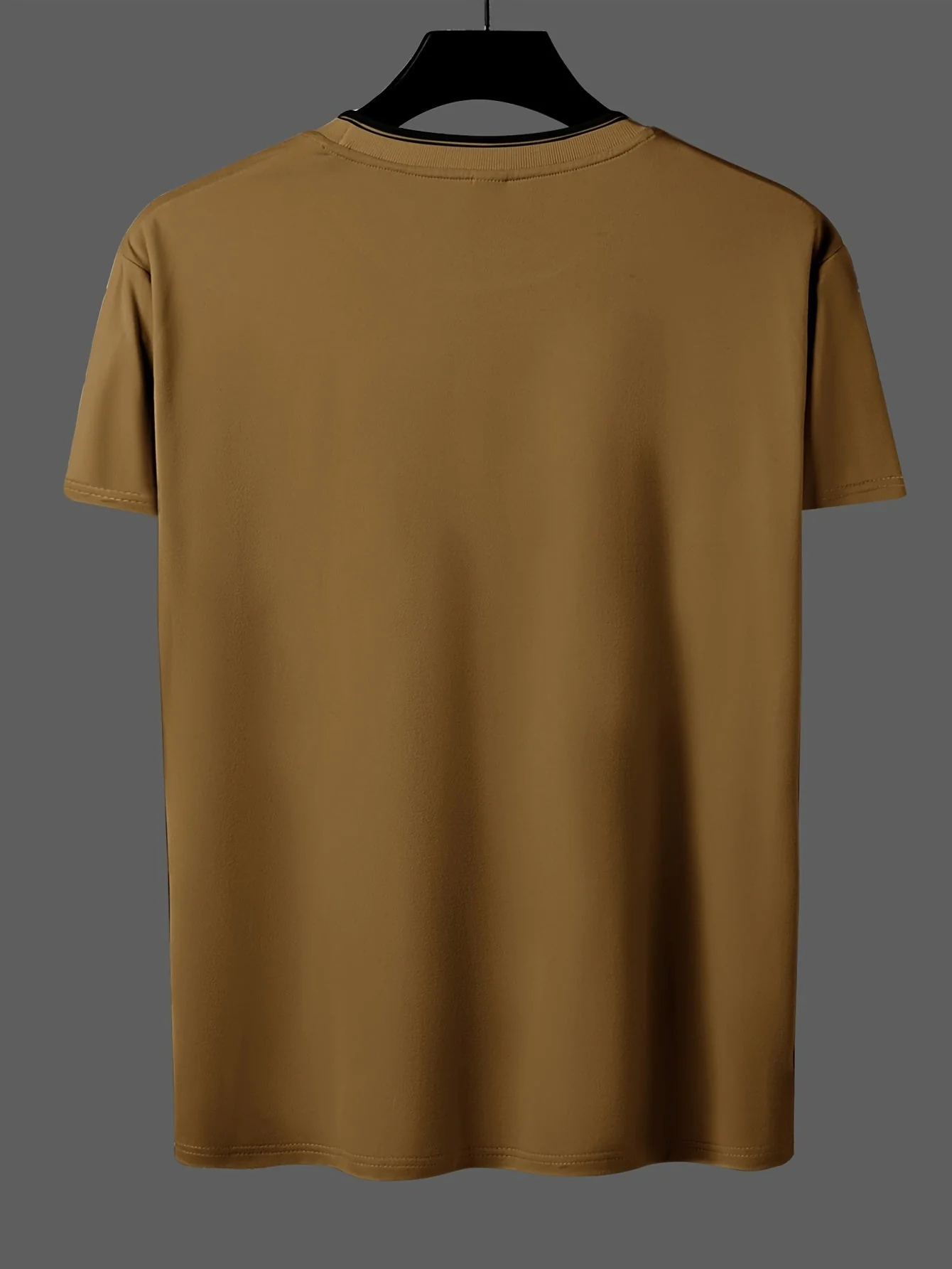T-shirt homme style urbain imprimé CHICAGO tendance décontractée - Image 8