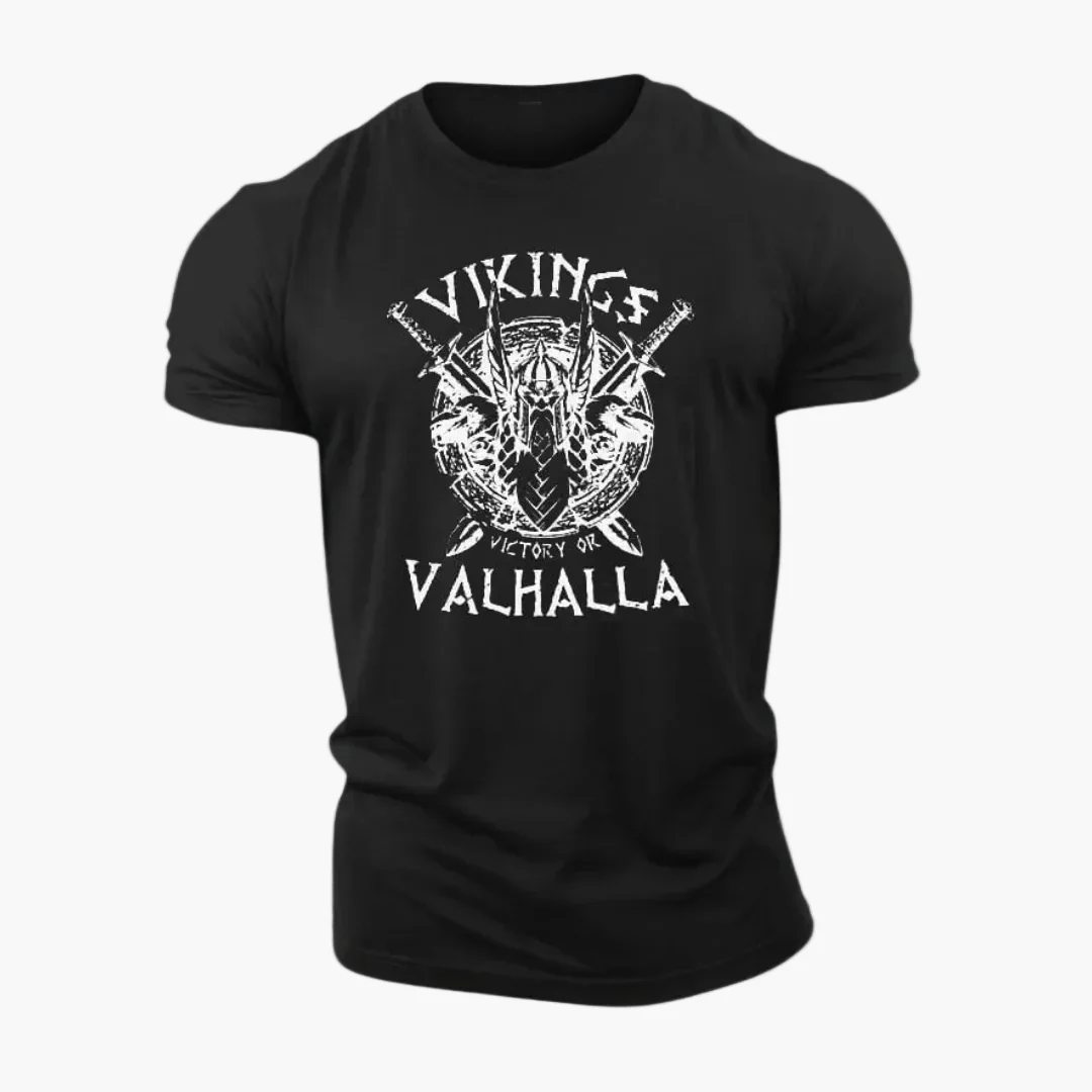 T-shirt Homme Viking Valhalla Style Nordique – Casual et Tendance - Image 7