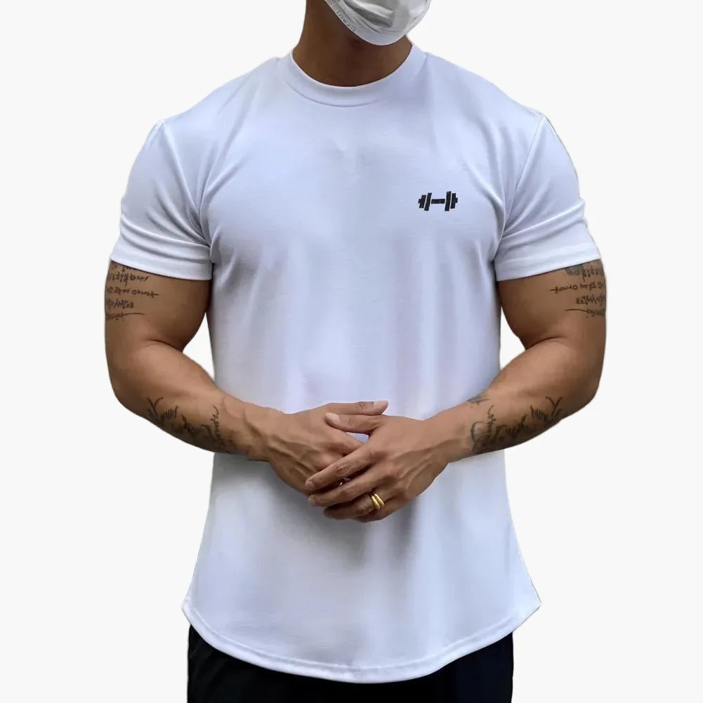 T-shirt Muscle Fit Homme Style Gym pour Entraînement et Casual - Image 5