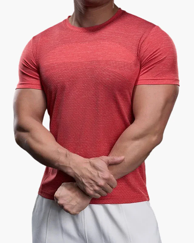 T-shirt de sport homme coupe ajustée pour entraînement et performance - Image 11