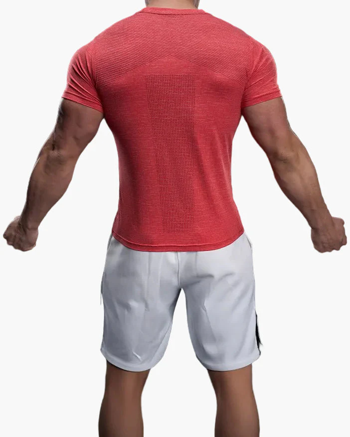 T-shirt de sport homme coupe ajustée pour entraînement et performance - Image 12
