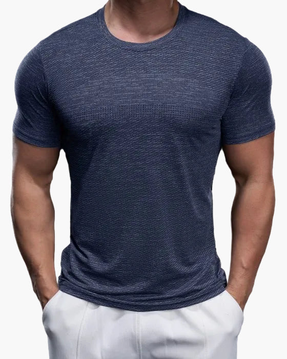 T-shirt de sport homme coupe ajustée pour entraînement et performance - Image 13