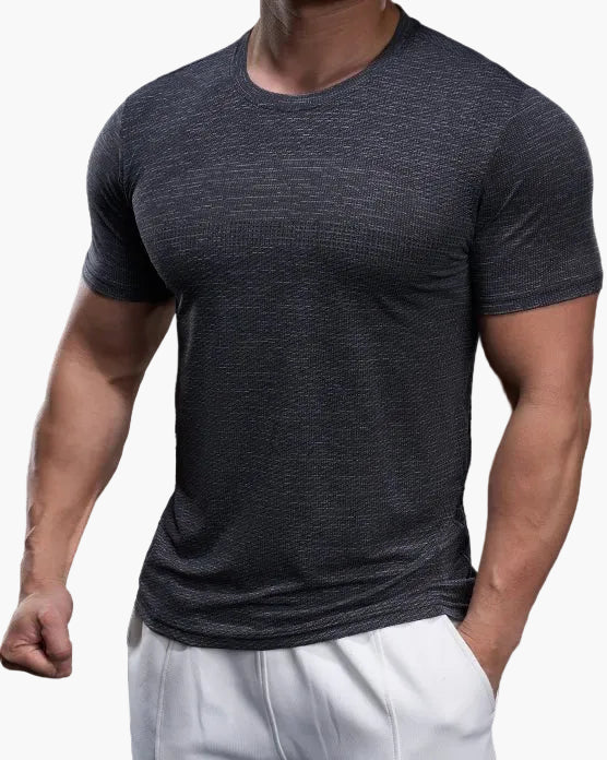 T-shirt de sport homme coupe ajustée pour entraînement et performance - Image 18