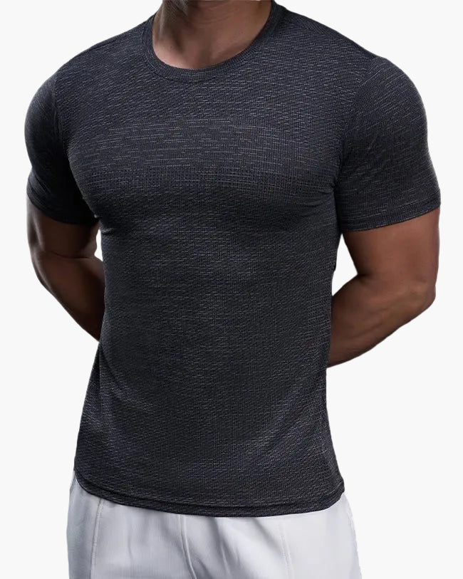T-shirt de sport homme coupe ajustée pour entraînement et performance - Image 19