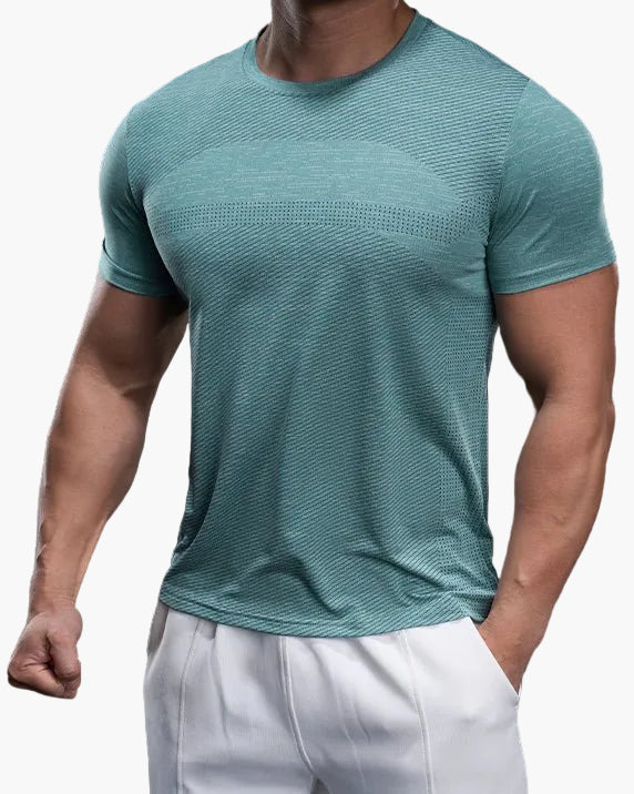 T-shirt de sport homme coupe ajustée pour entraînement et performance - Image 21