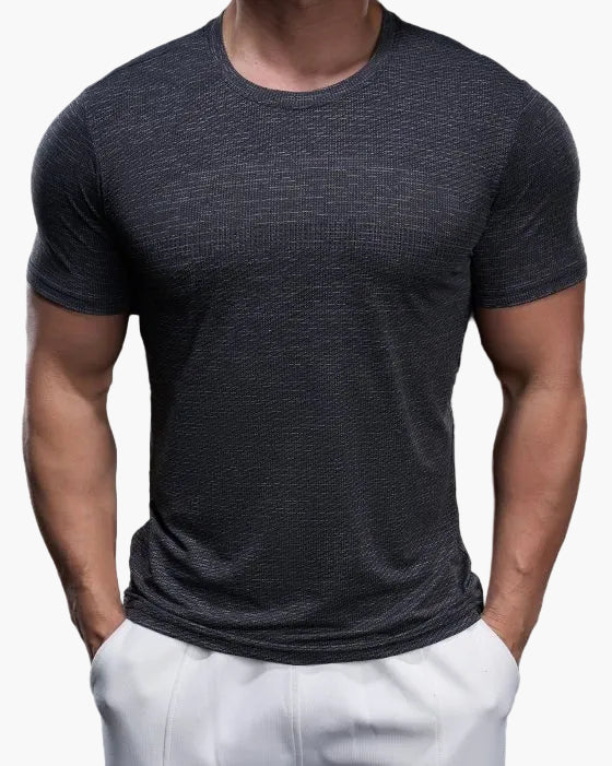 T-shirt de sport homme coupe ajustée pour entraînement et performance - Image 25