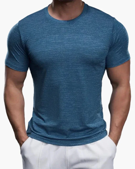 T-shirt de sport homme coupe ajustée pour entraînement et performance - Image 6