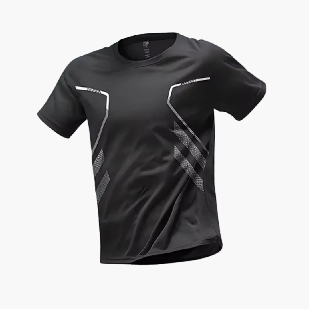 T-shirt de sport respirant homme – Coupe ergonomique et séchage rapide pour entraînement et fitness - Image 2