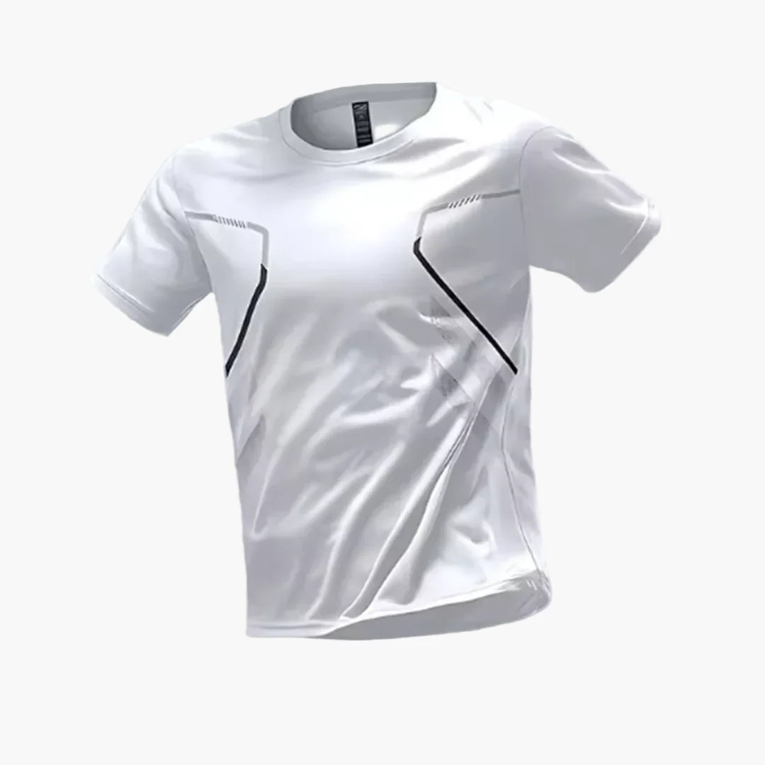 T-shirt de sport respirant homme – Coupe ergonomique et séchage rapide pour entraînement et fitness - Image 4