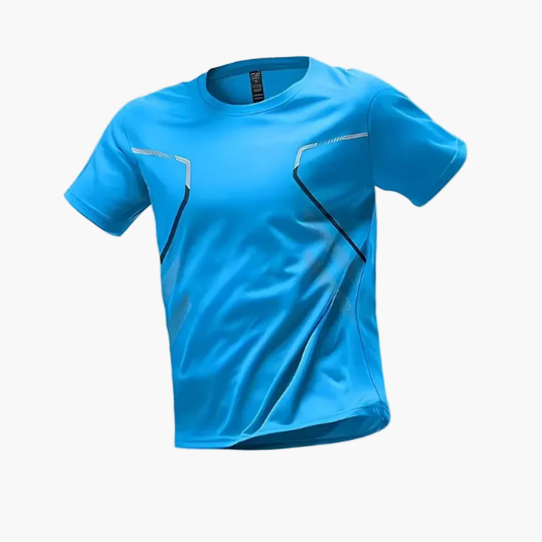 T-shirt de sport respirant homme – Coupe ergonomique et séchage rapide pour entraînement et fitness - Image 5