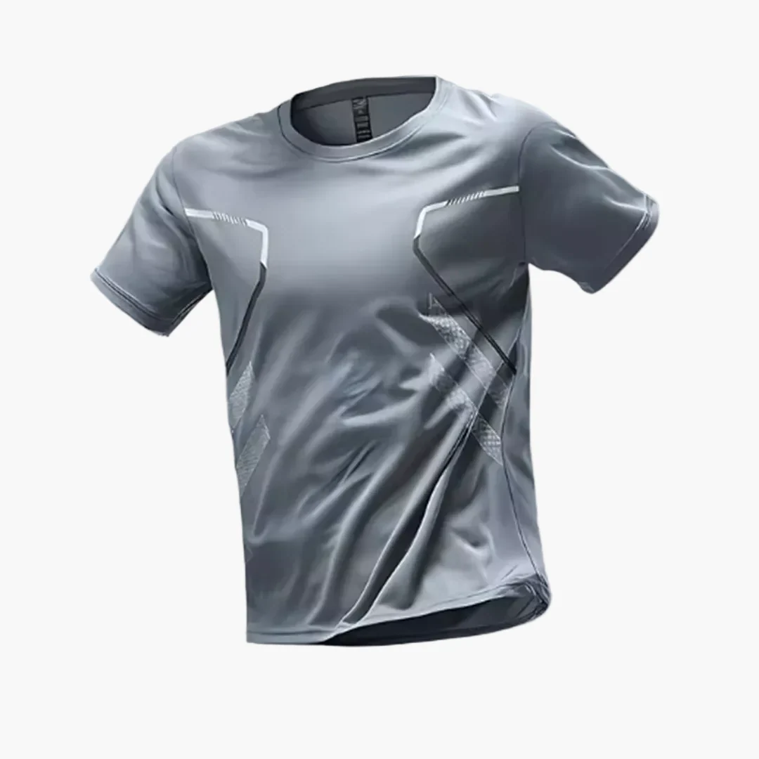T-shirt de sport respirant homme – Coupe ergonomique et séchage rapide pour entraînement et fitness - Image 6