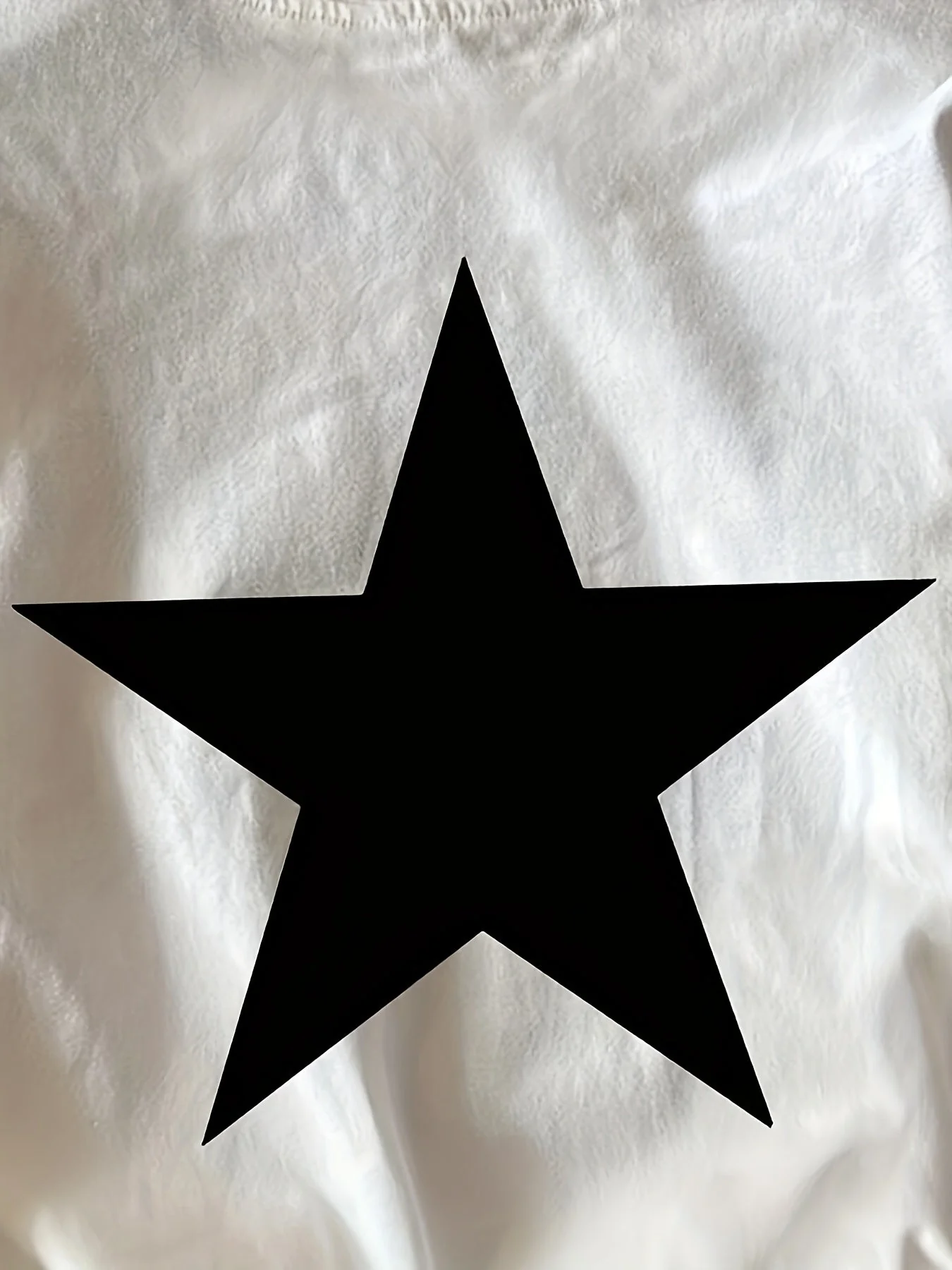 T-shirt unisexe style sportif avec étoile imprimée – idéal pour le printemps et l'été - Image 4
