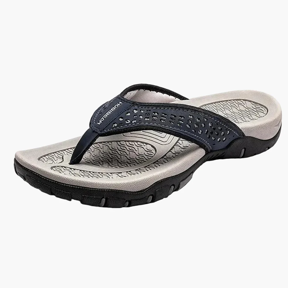Tongs de sport homme avec soutien de la voûte plantaire – Sandales confort pour marche, plage et activités extérieures - Image 10