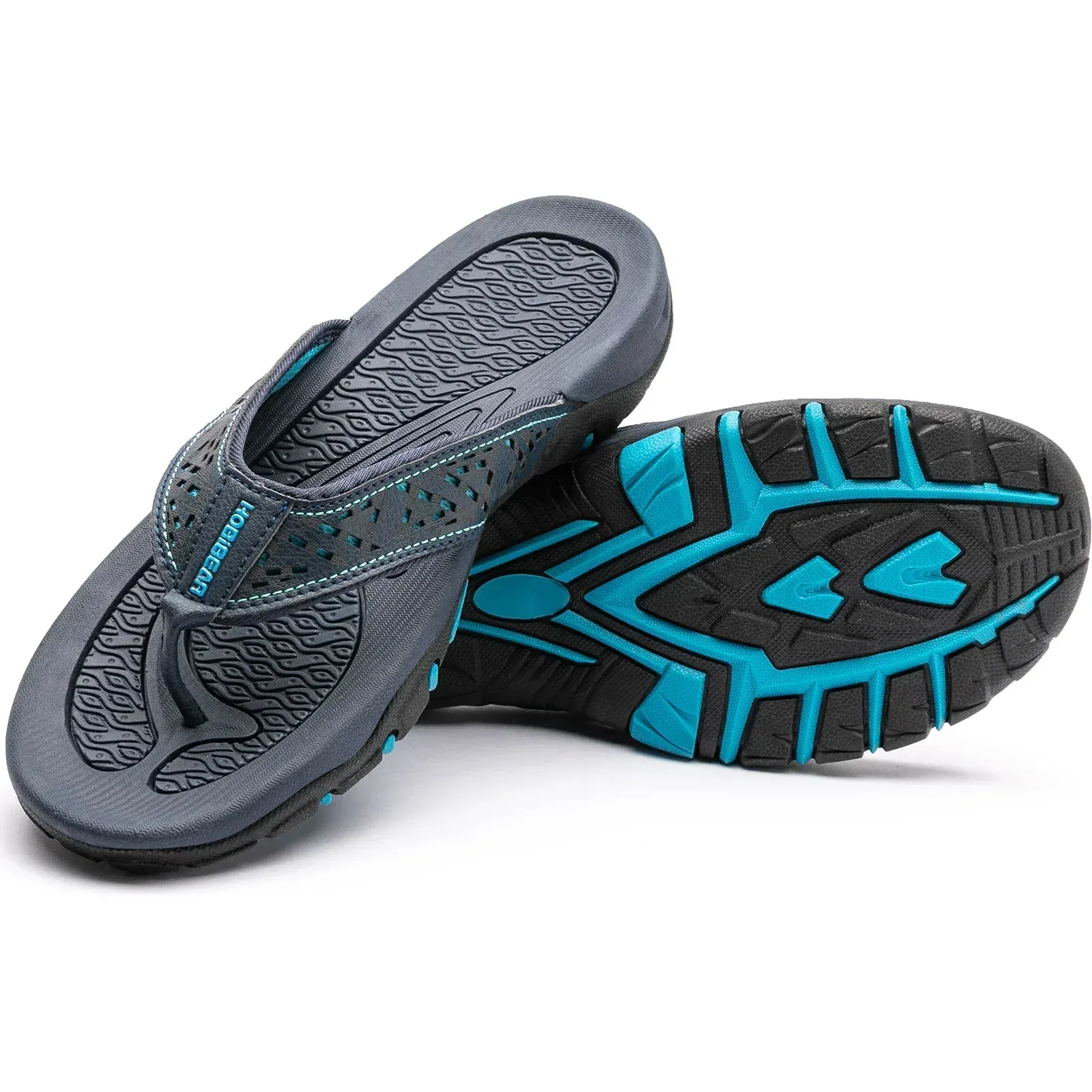 Tongs de sport homme avec soutien de la voûte plantaire – Sandales confort pour marche, plage et activités extérieures - Image 19
