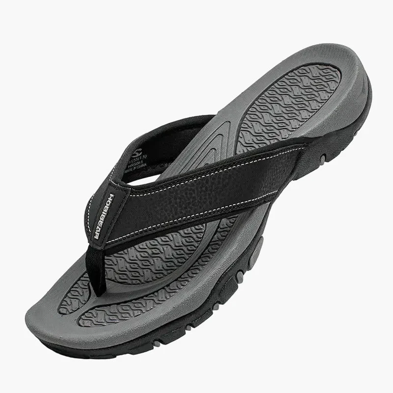 Tongs de sport homme avec soutien de la voûte plantaire – Sandales confort pour marche, plage et activités extérieures - Image 8
