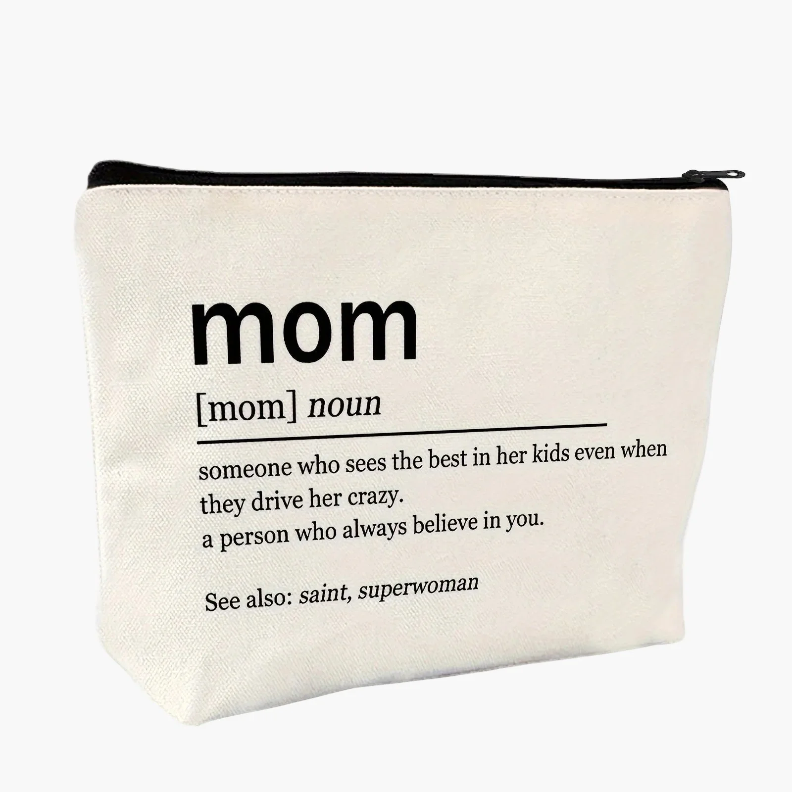 Trousse de maquillage femme citation maman style dictionnaire cadeau original fête des mères - Image 5