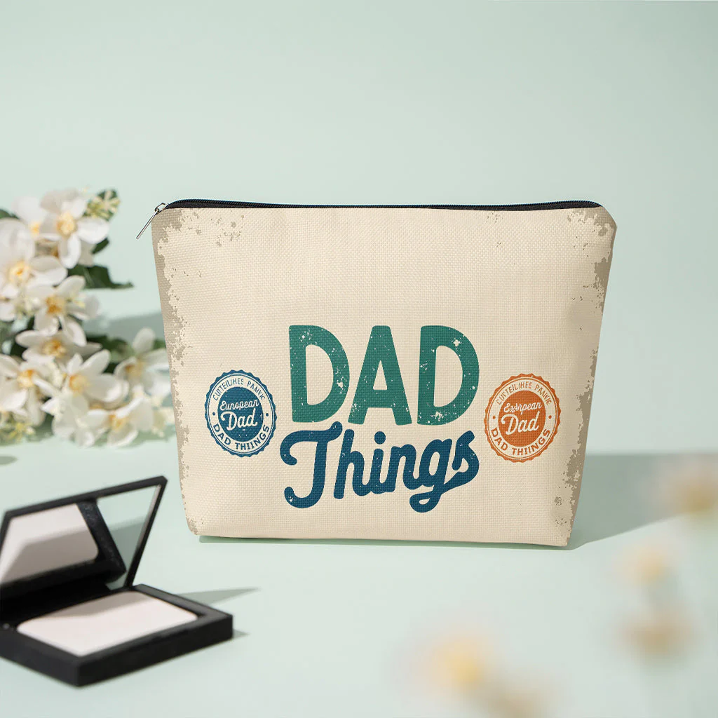 Trousse de Rangement Vintage pour Homme – Pochette Organisateur Style Rétro pour Accessoires et Affaires de Papa - Image 4
