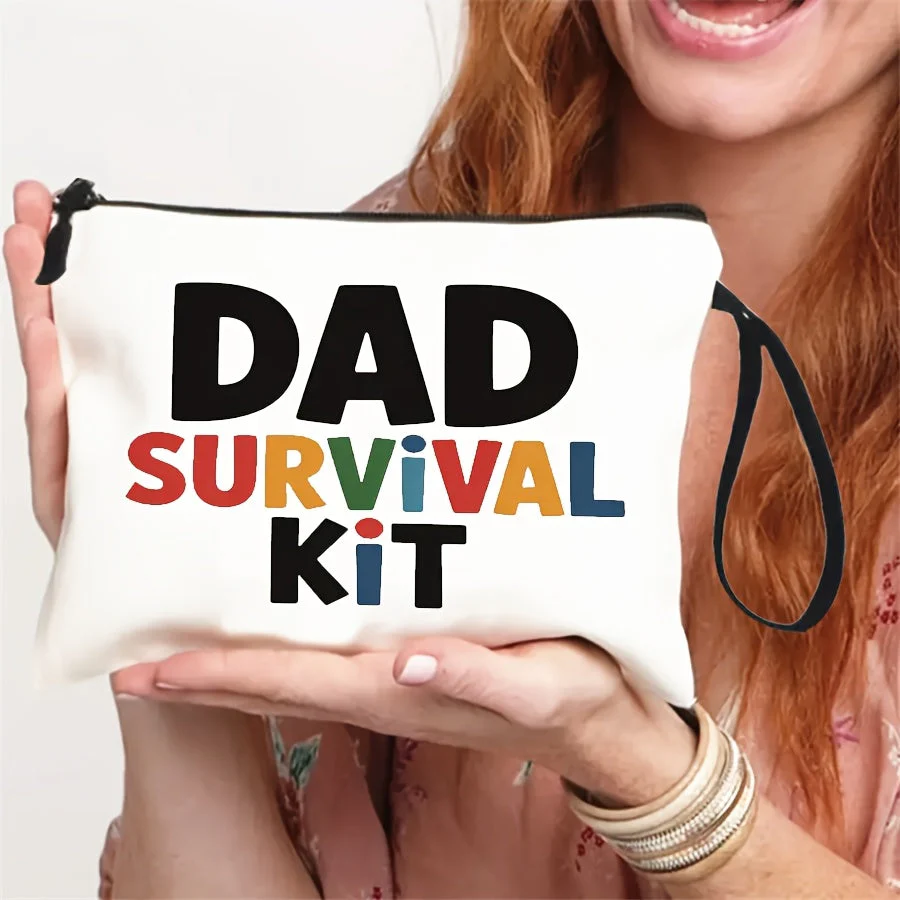 Trousse de Survie Papa – Pochette Cadeau Pratique et Originale pour Homme, Organisation Quotidienne, Style Humoristique - Image 2
