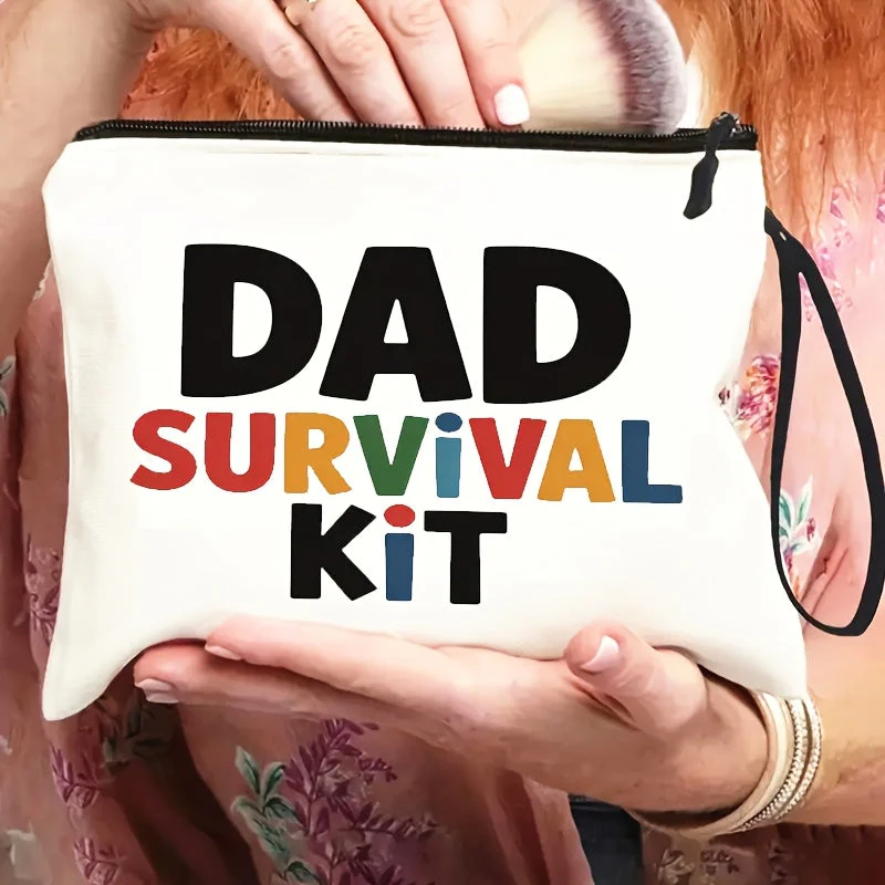 Trousse de Survie Papa – Pochette Cadeau Pratique et Originale pour Homme, Organisation Quotidienne, Style Humoristique - Image 4