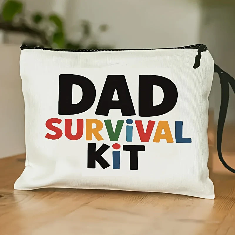 Trousse de Survie Papa – Pochette Cadeau Pratique et Originale pour Homme, Organisation Quotidienne, Style Humoristique - Image 6